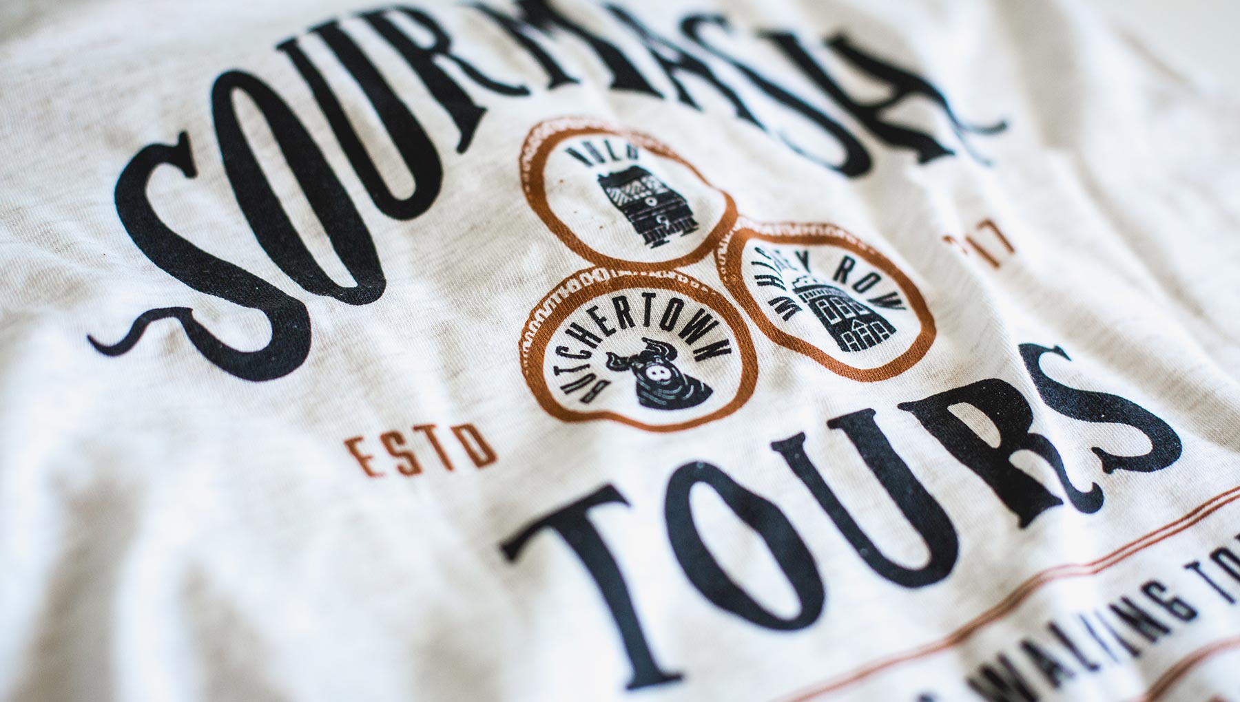 Image of the Sour Mash Tours t-shirt