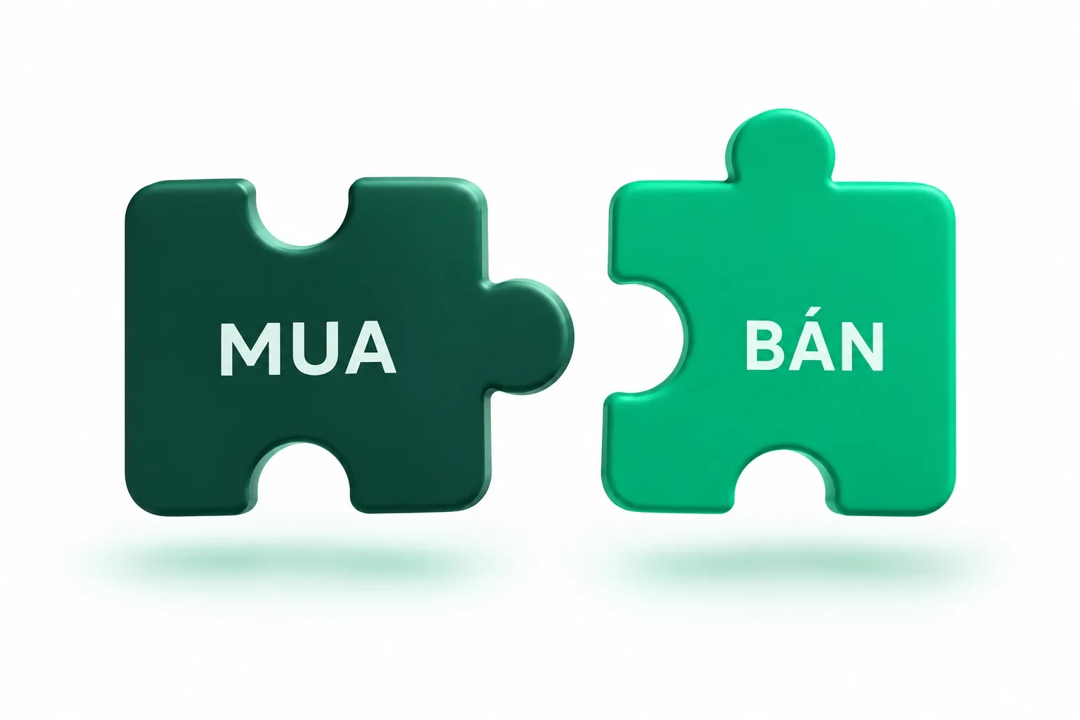 Lệnh mua và lệnh bán chỉ khớp khi mức giá gặp nhau