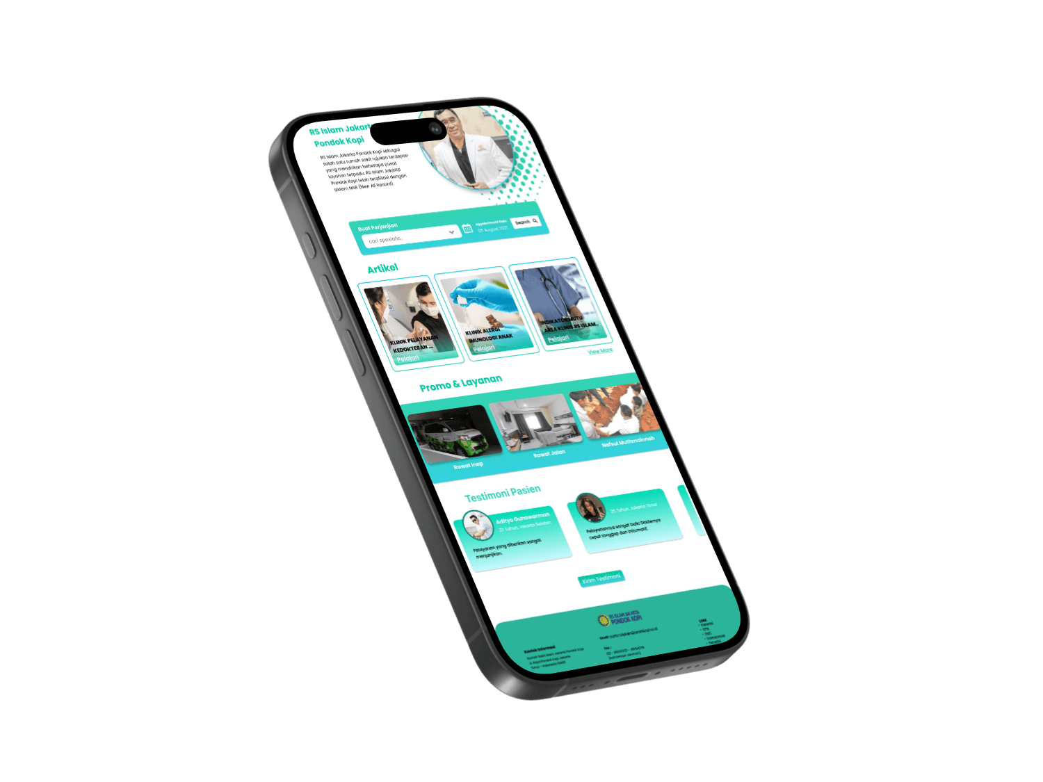 Redesign Web RS Islam