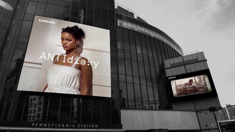 ANTIdiaRy campaign billboard