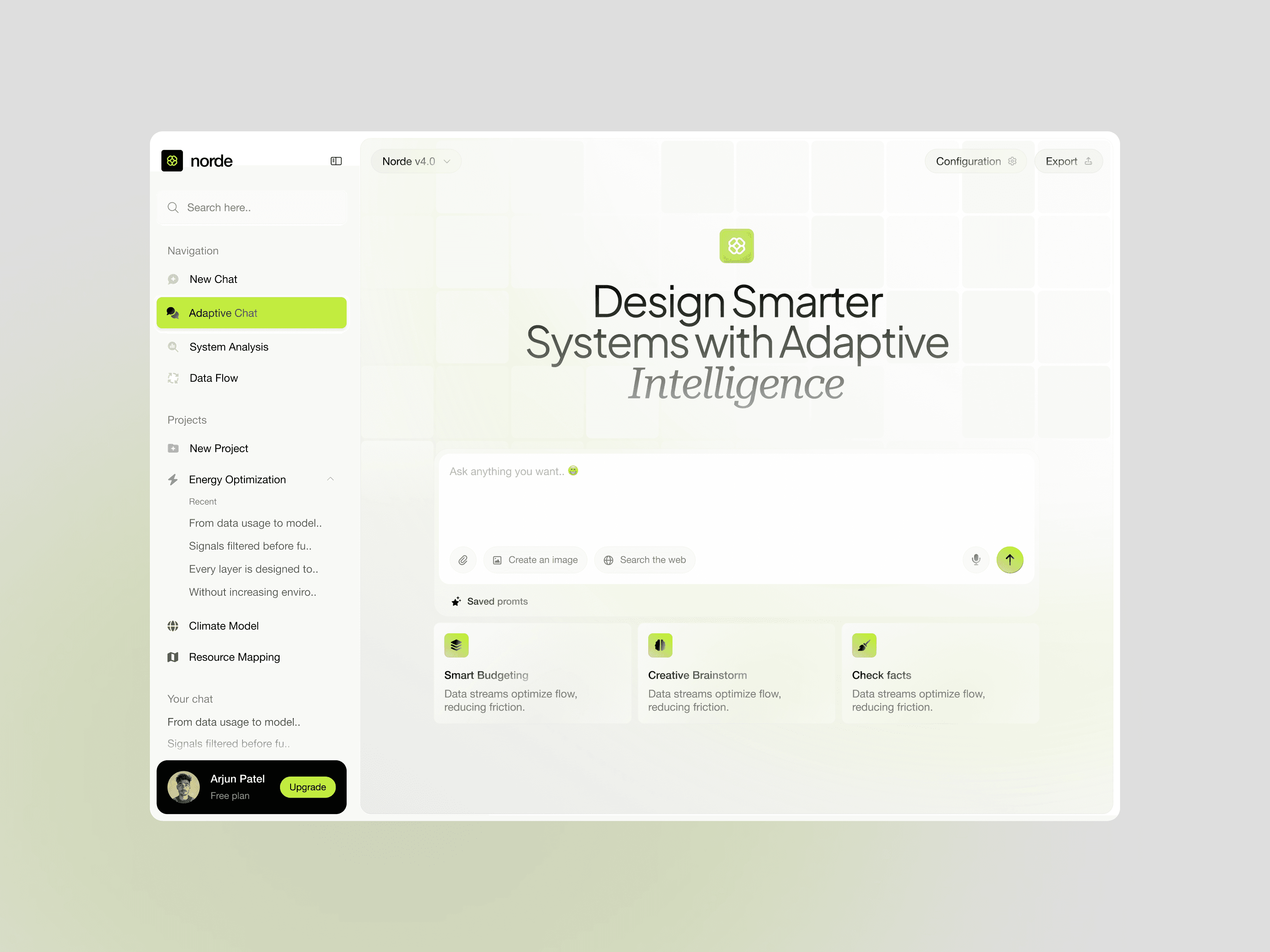 AI 平台网站设计