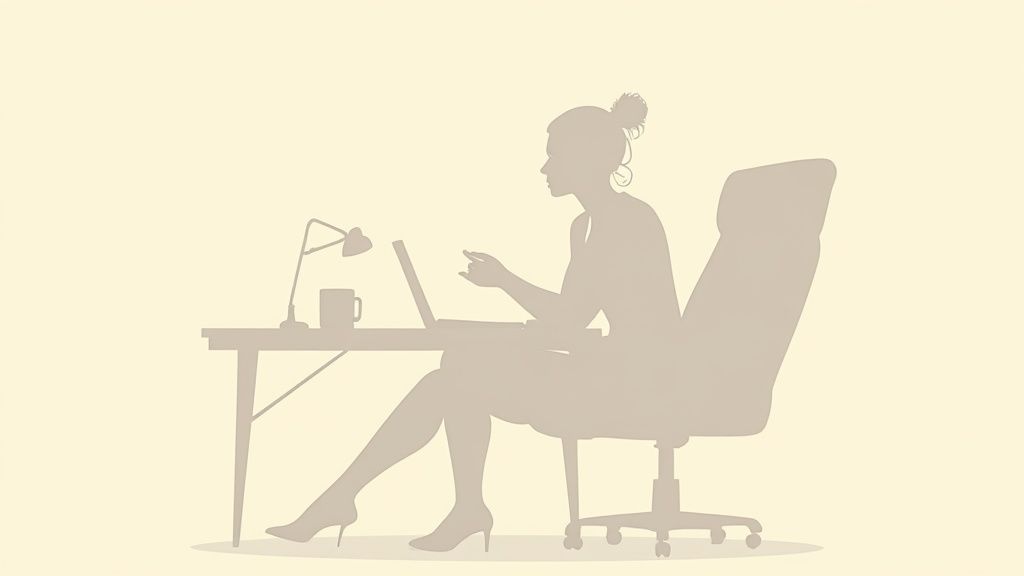 Sitting Professional Pose