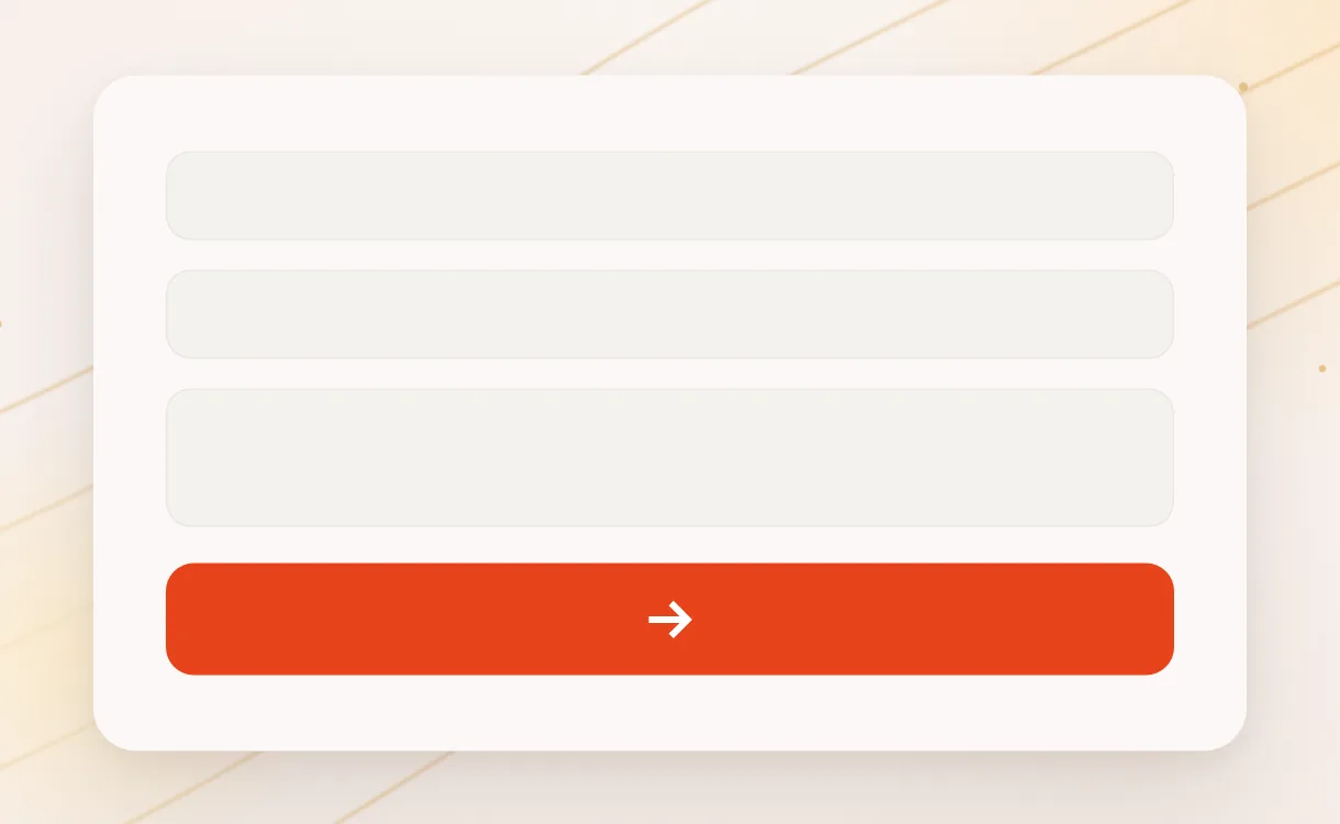 Formularfelder mit einem orangefarbenen Absendeknopf