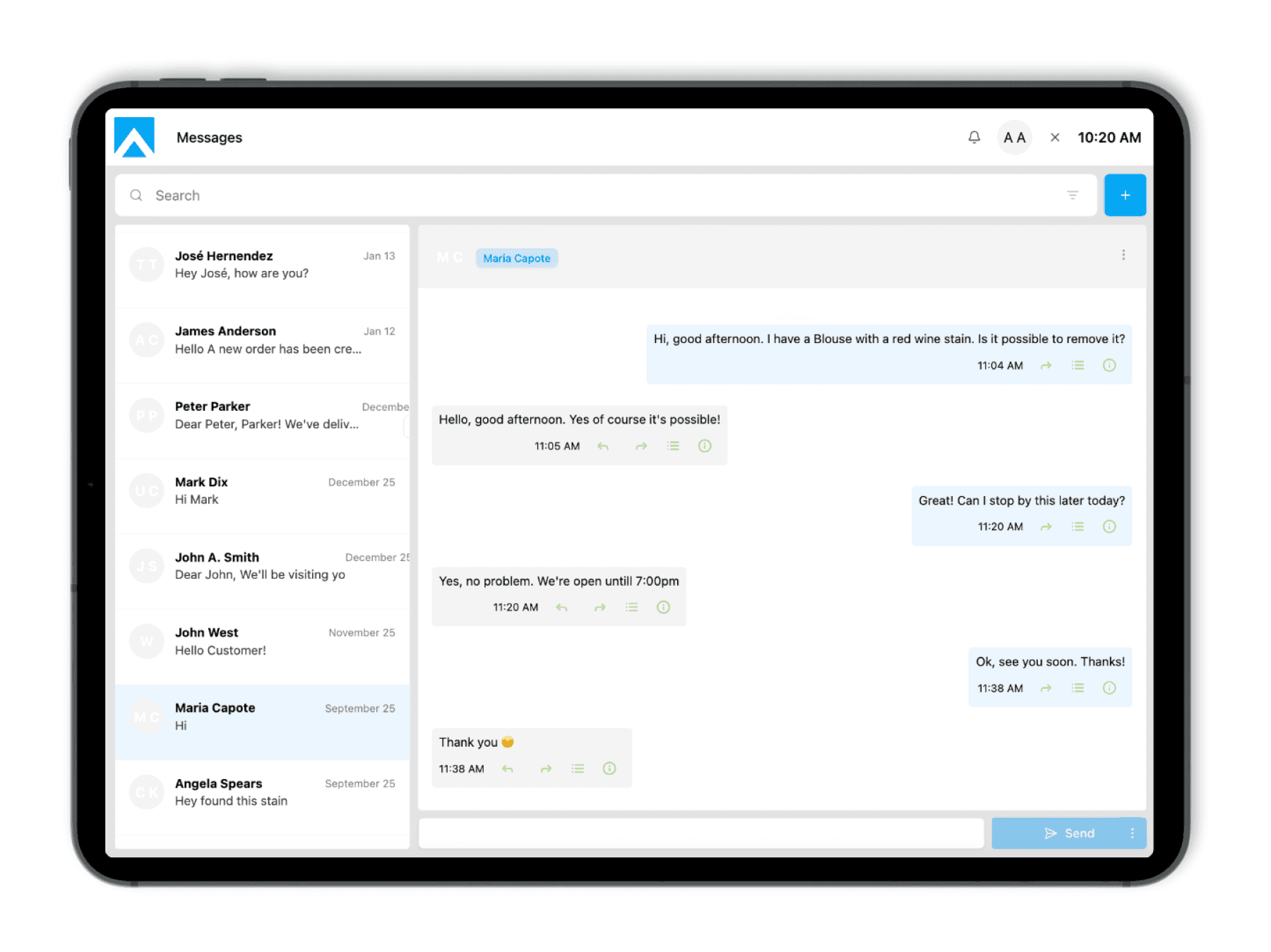 Messages Notifications Chat