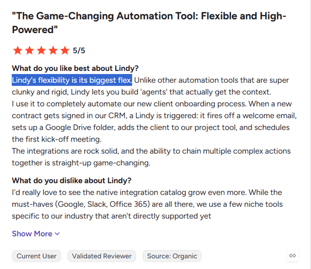 lindy G2 review