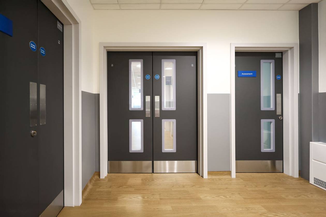 fire rated doorset single and double titanium