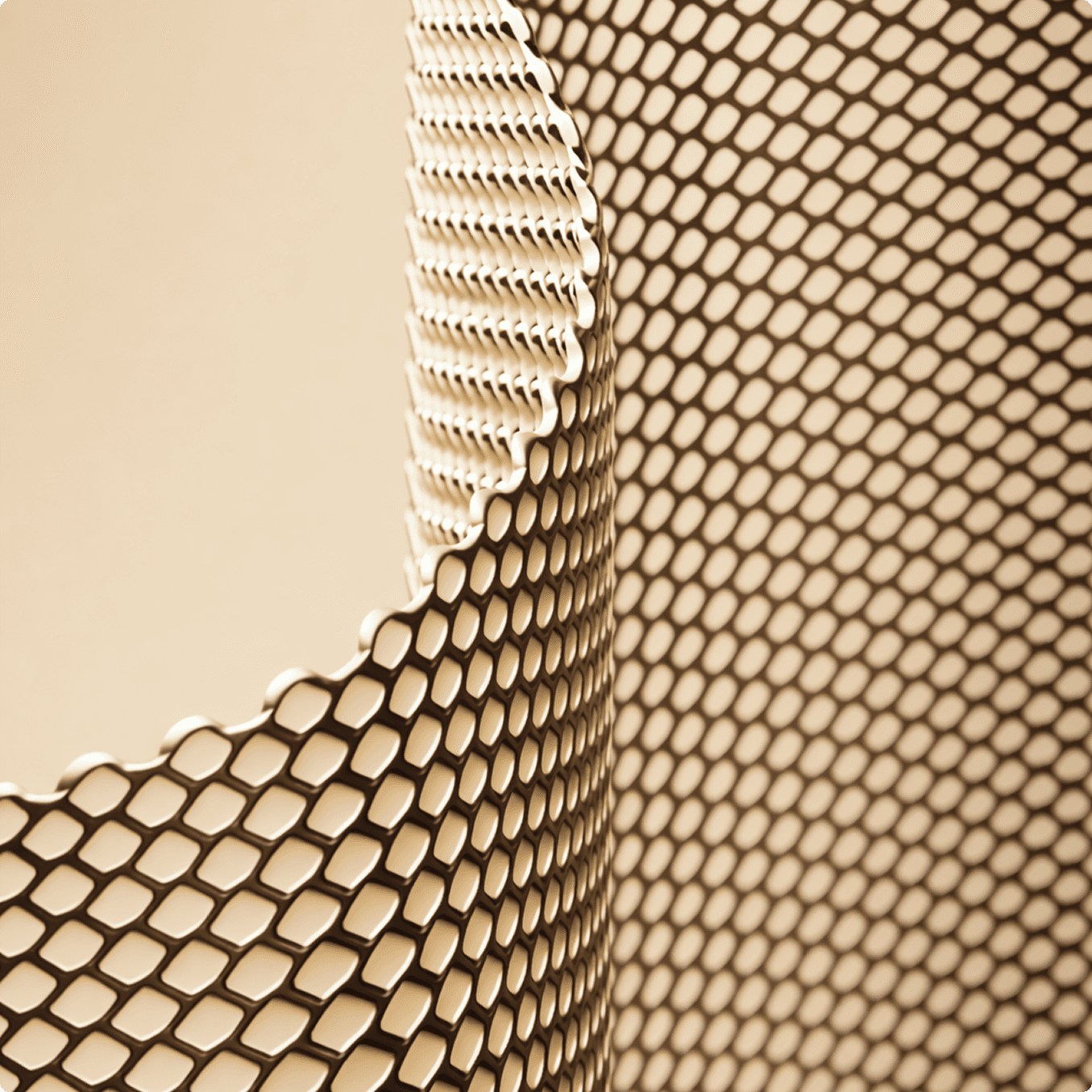 Silhouette of a researcher examining a slide under a microscope with a blue background.