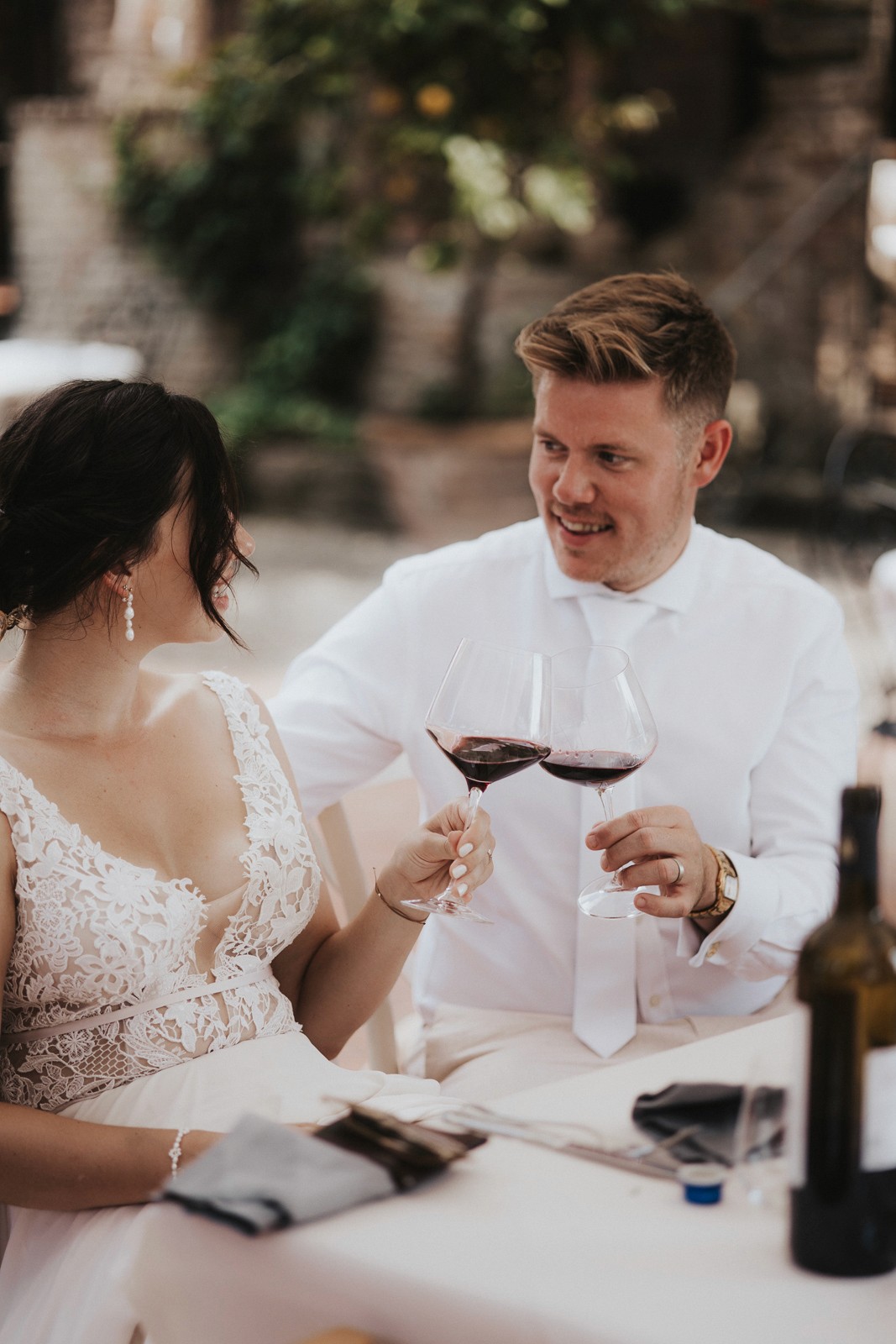 Hochzeit Toskana Wein Agape