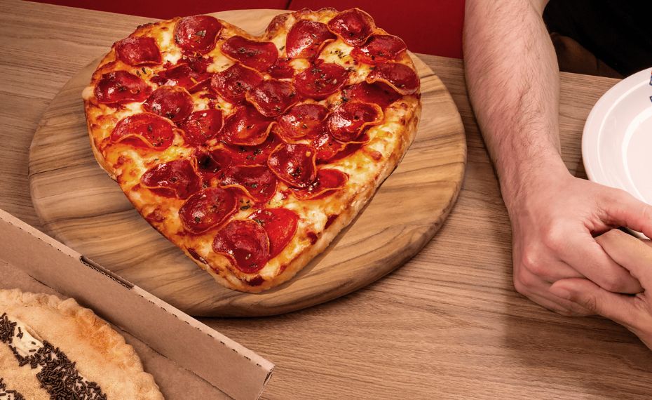 Dominos Pizza de Coração