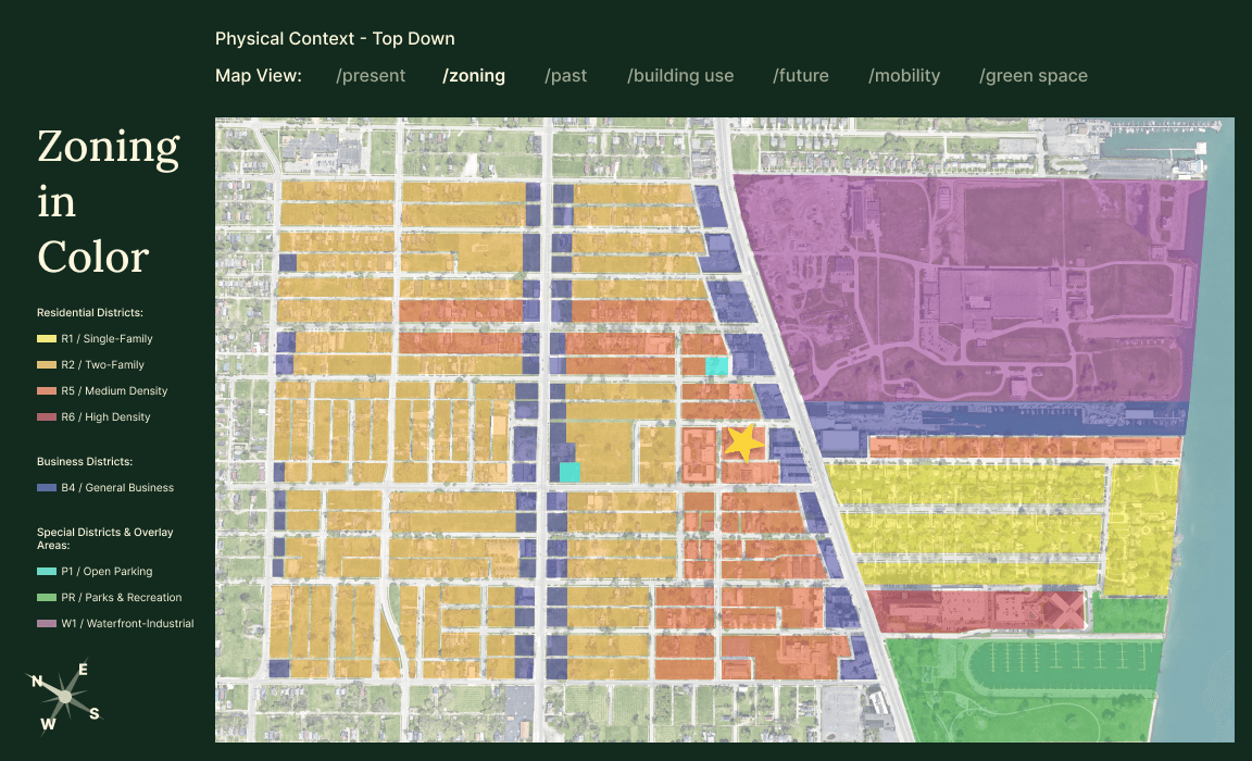 Little Village Zoning Map - My Dao Designer Portfolio