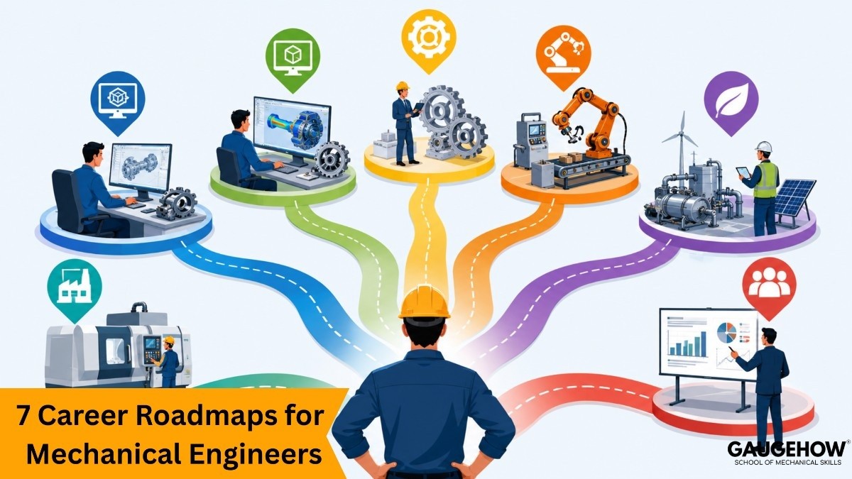 7 Career Roadmaps for Mechanical Engineers