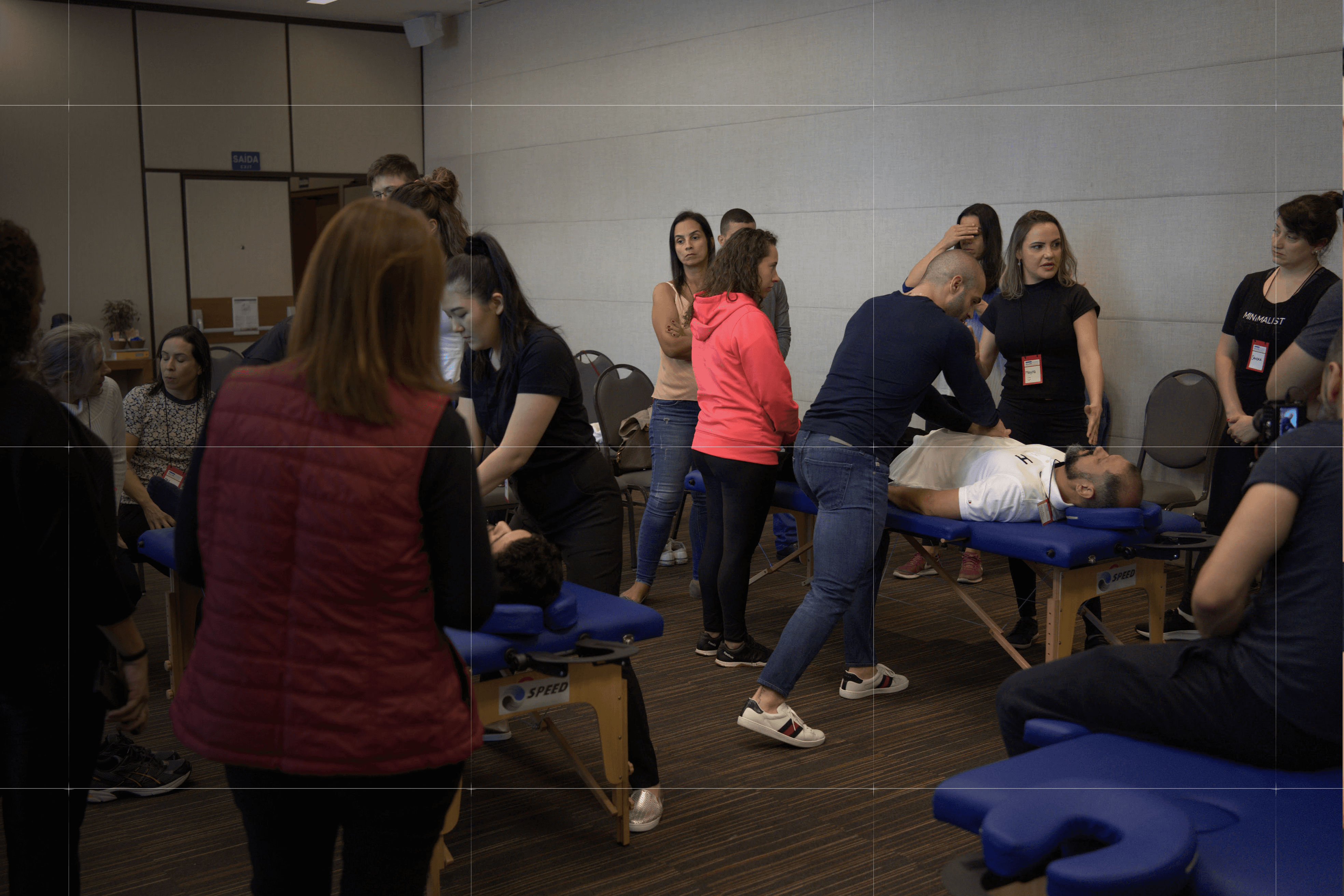 Dynamic picture of a cyclist riding downhill