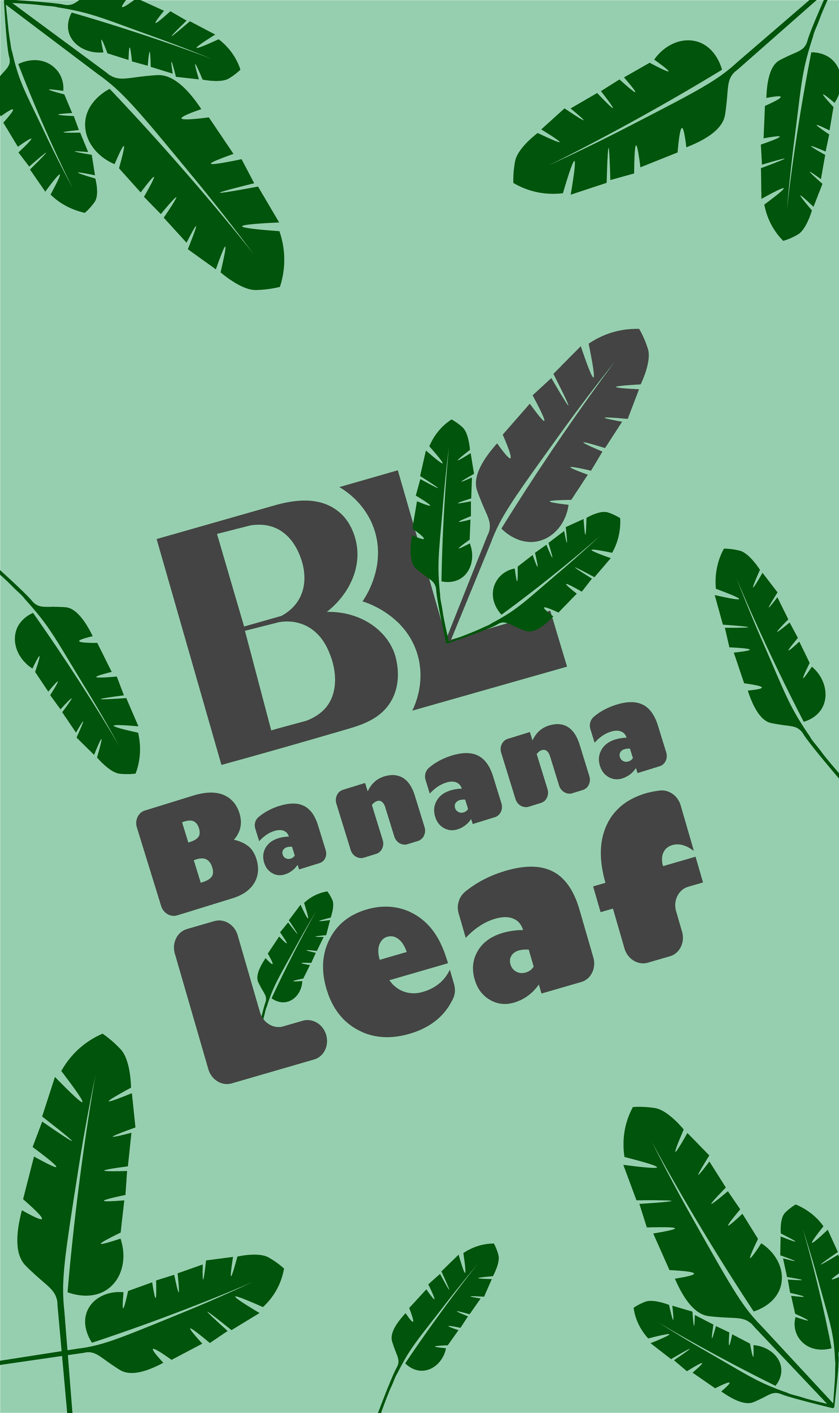 Banana Leaf Card