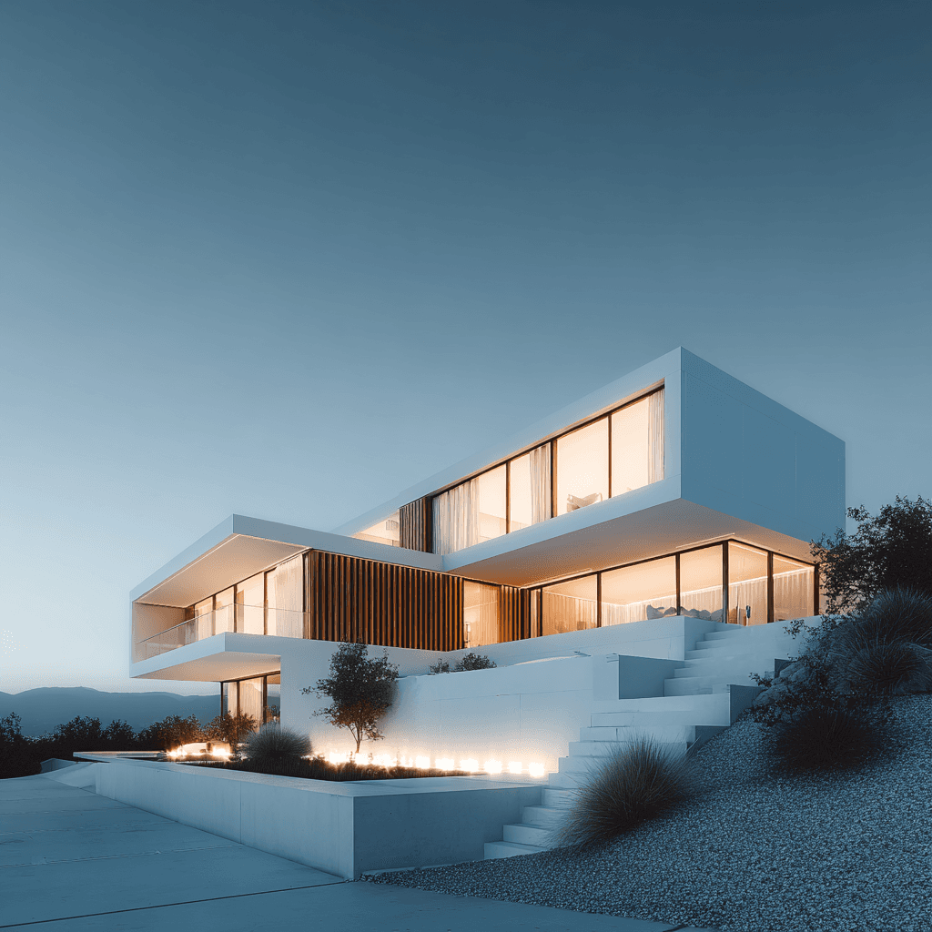 Contemporary Luxury House Amidst Tropical Greenery