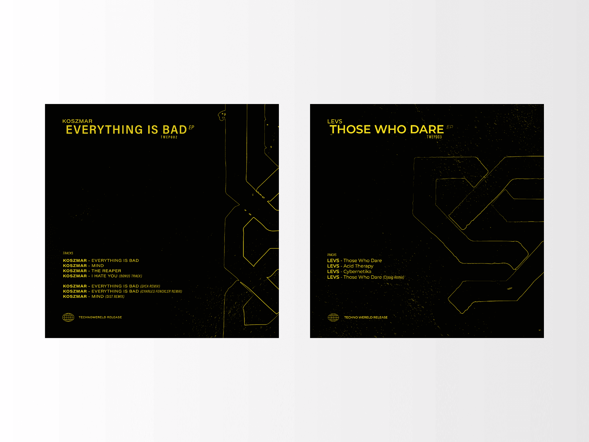 technowereld album cover