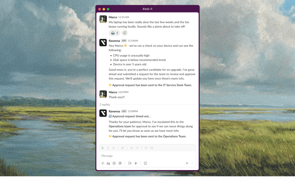 SLAs, Escalations, and Notifications on Slack