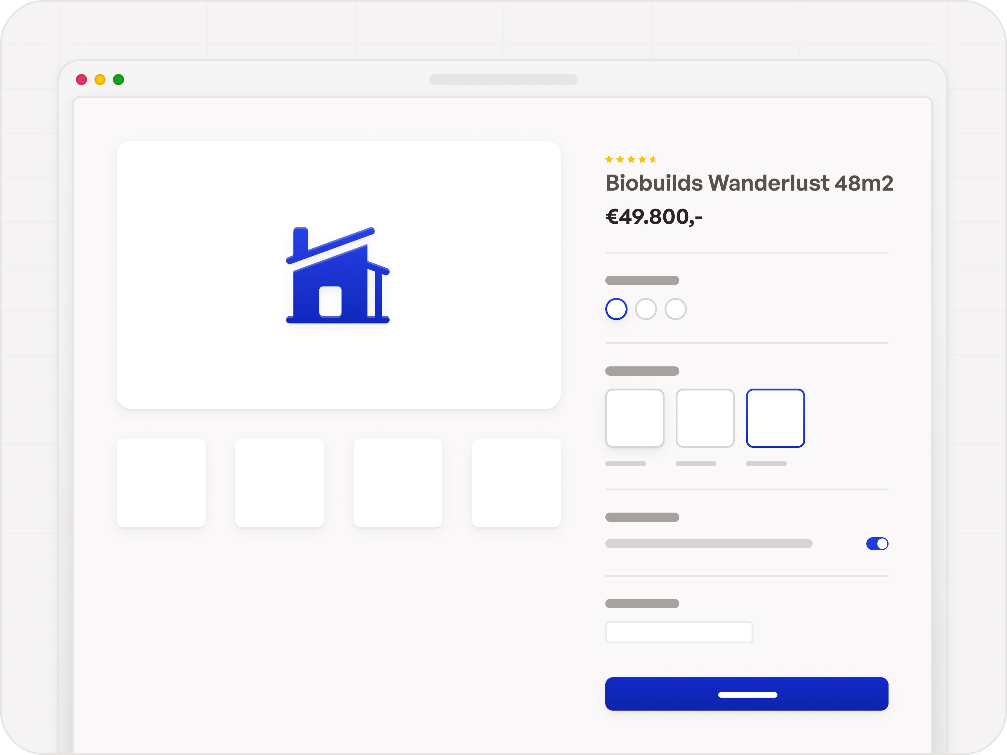 Tiny House configurator
