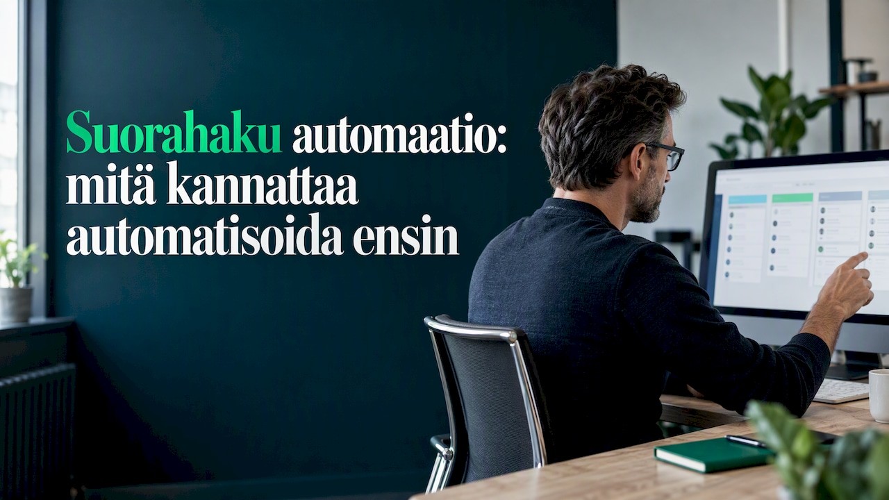 suorahaku automaatio