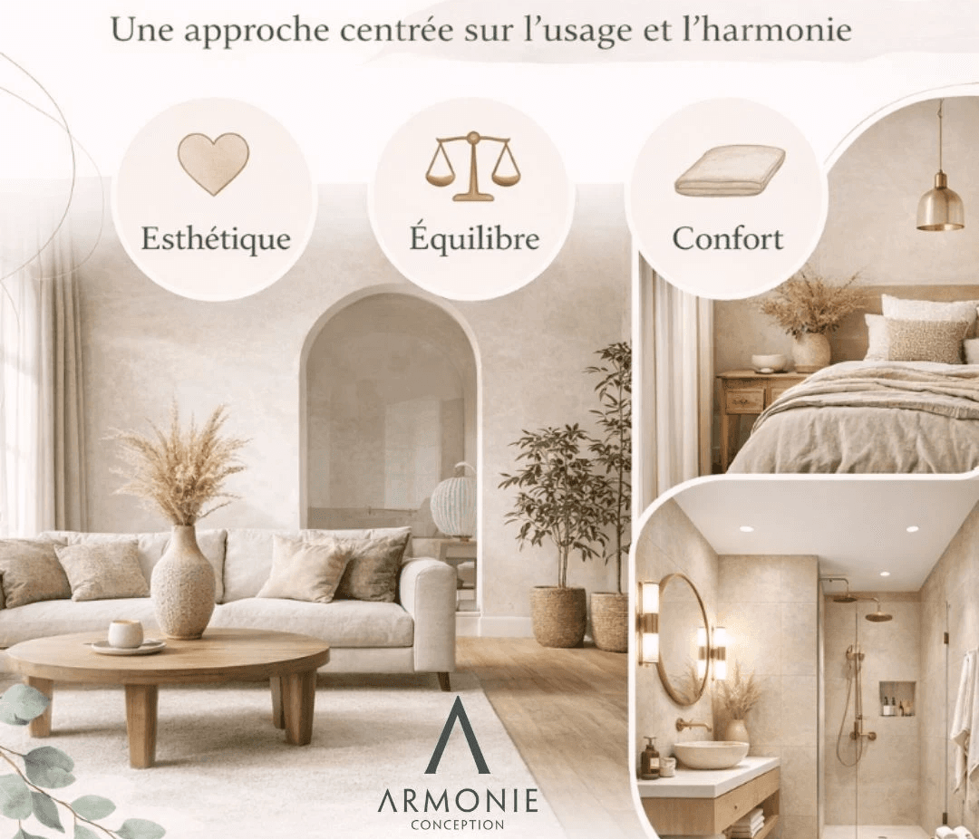 Armonie Conception, architecte d'inrérieur à Salon et Aix en Provence dans les Bouches du Rhône