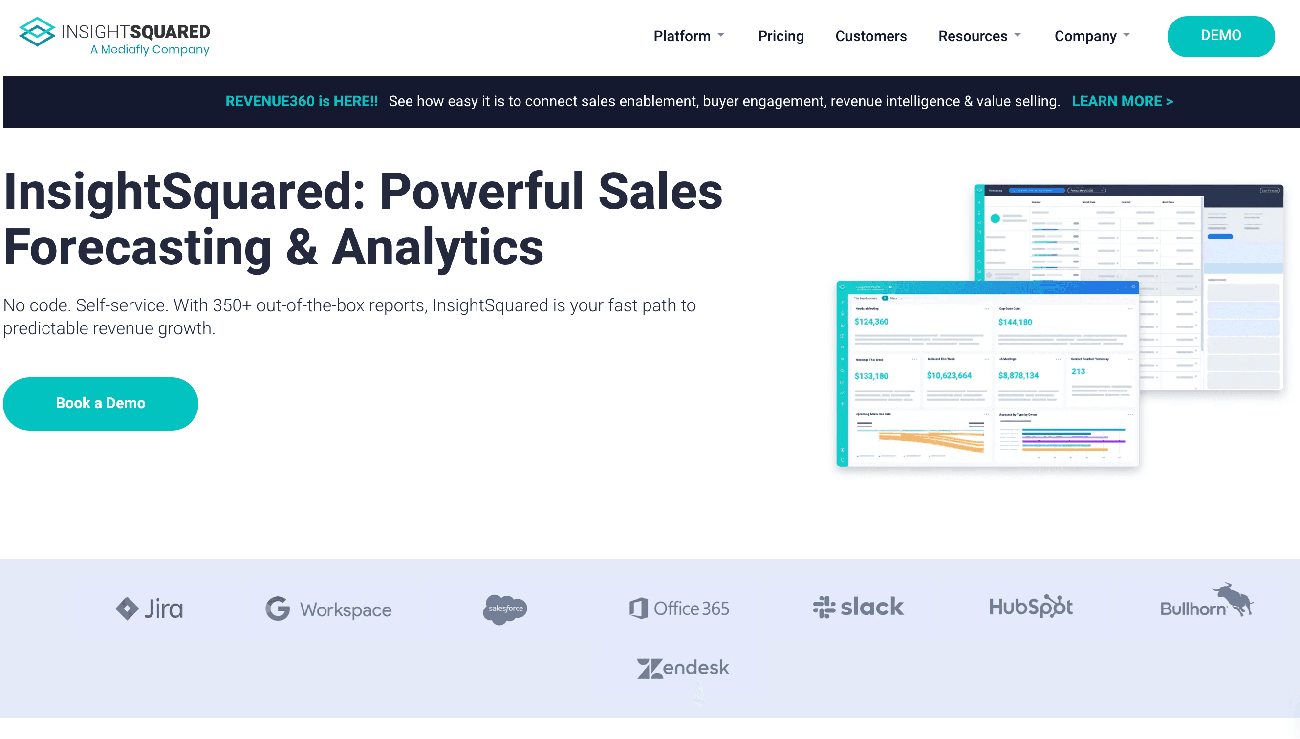 InsightSquared Grid pricing & key features