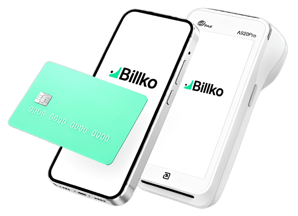 POS terminal, Android uređaj i pisač povezani s BillKO aplikacijom