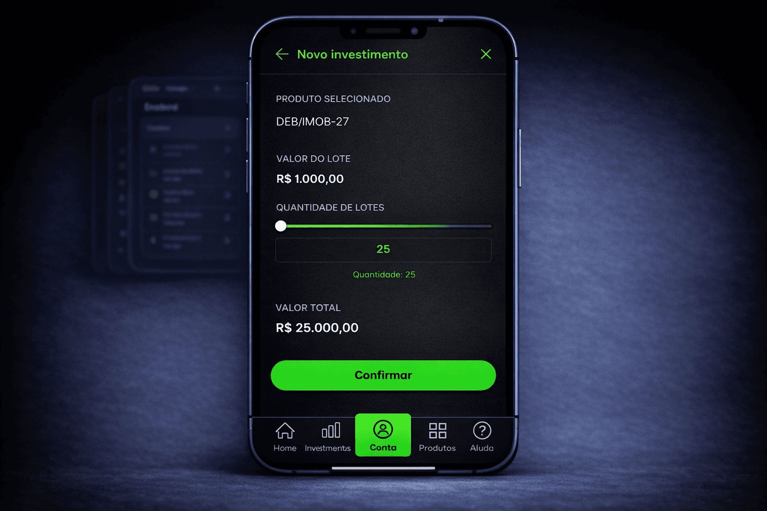 Daily limit card showing $2,500 spent, representing 12.5% of the total limit