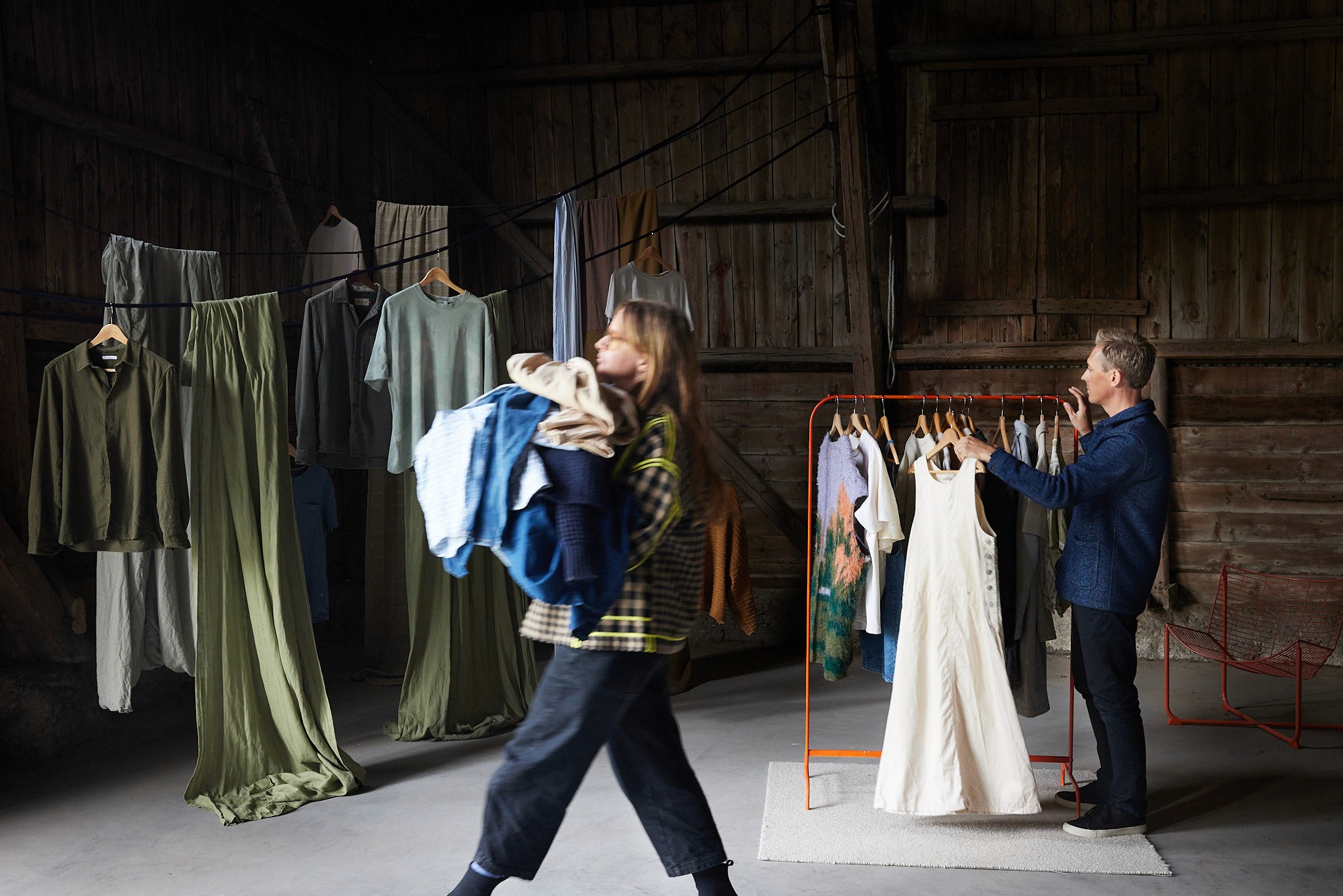 black car with half white and half black background