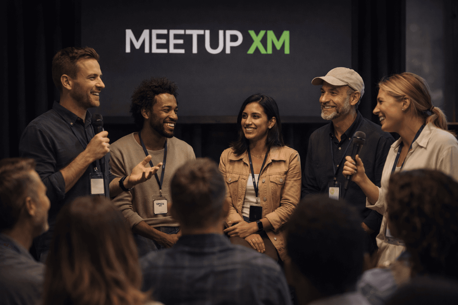 Comunidade Xperience Makers reunida em um Meetup XM para compartilhar aprendizados e conexões