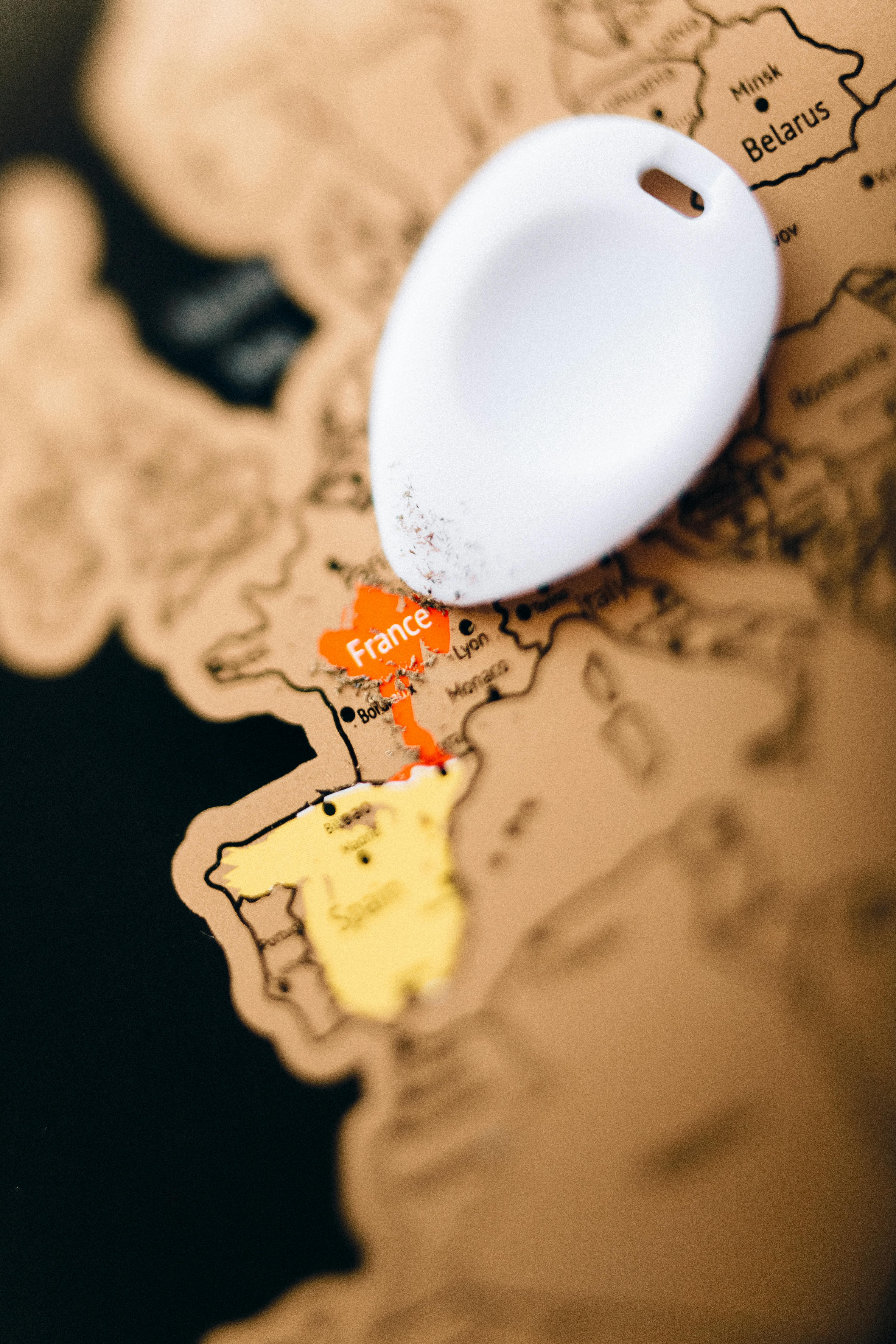 map showing france and spain