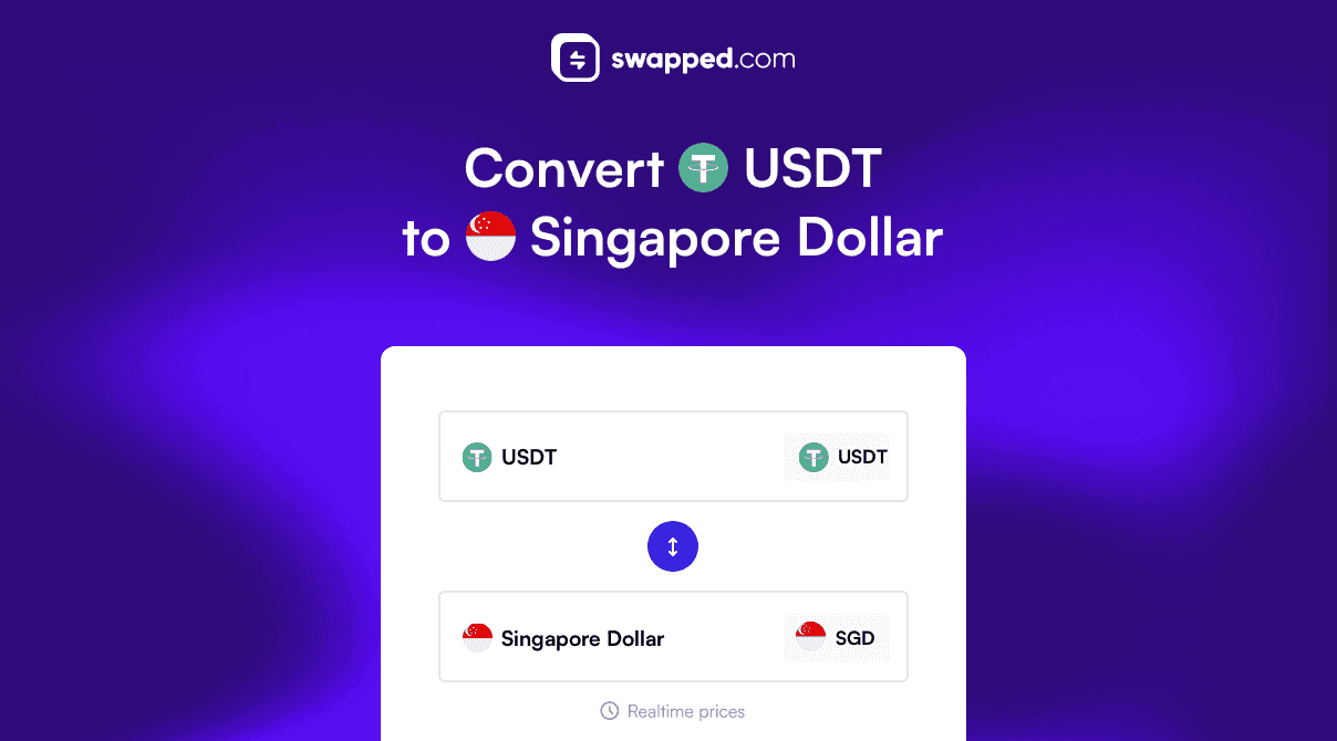 Convert USDT (USDT) to Singapore Dollar (SGD)