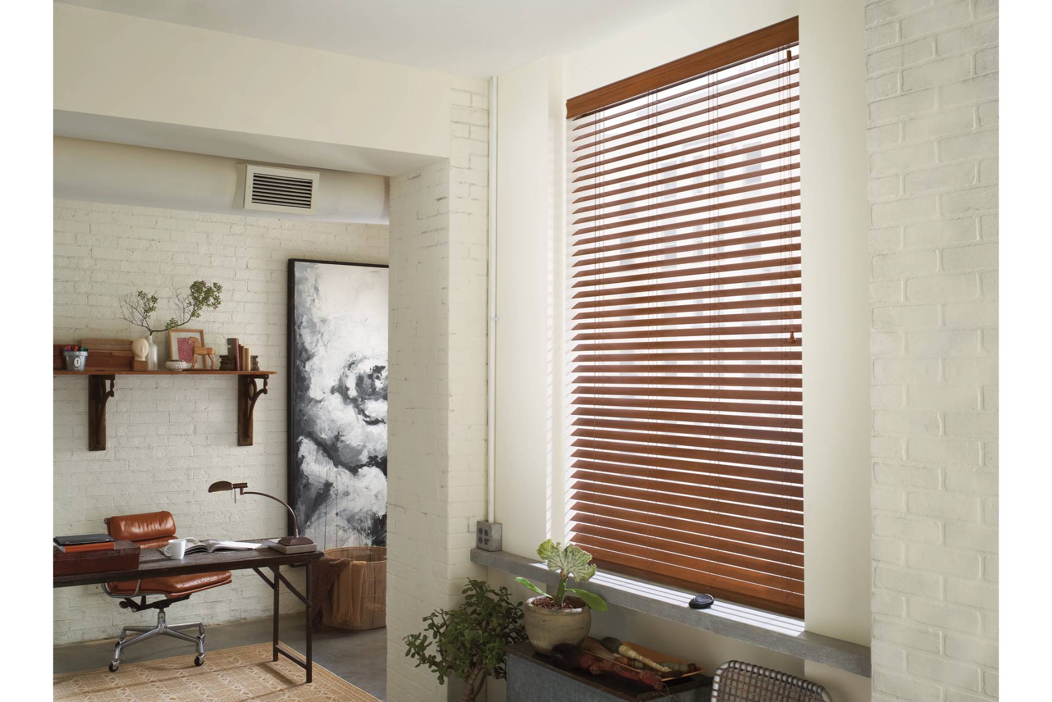 Everwood Trugrain Fauxwood Blinds with Simple Lift