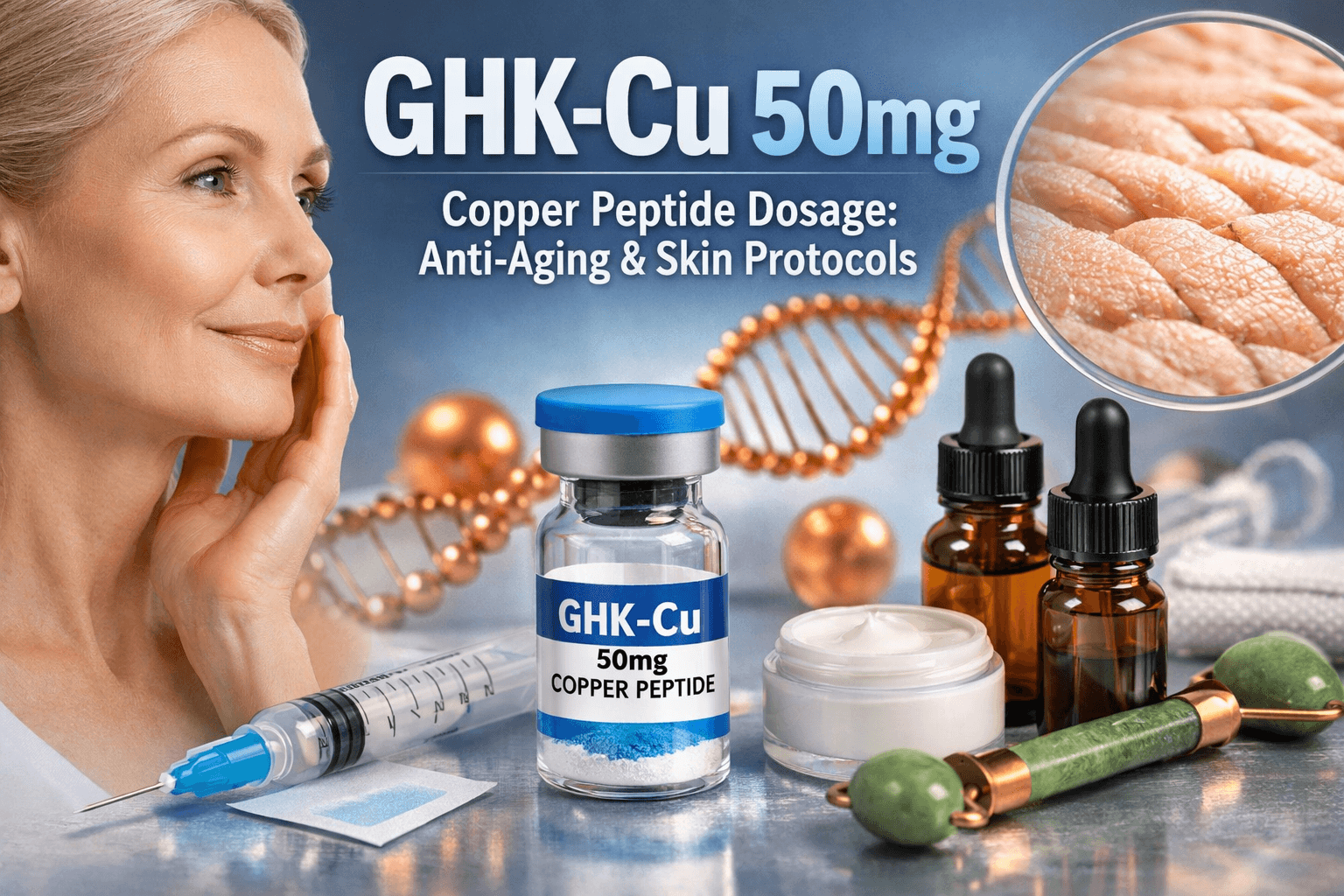 GHK-Cu 50mg Copper Peptide Dosage