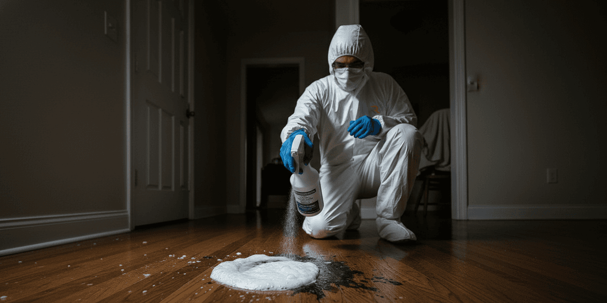 What Does A Crime Scene Cleaner Do?