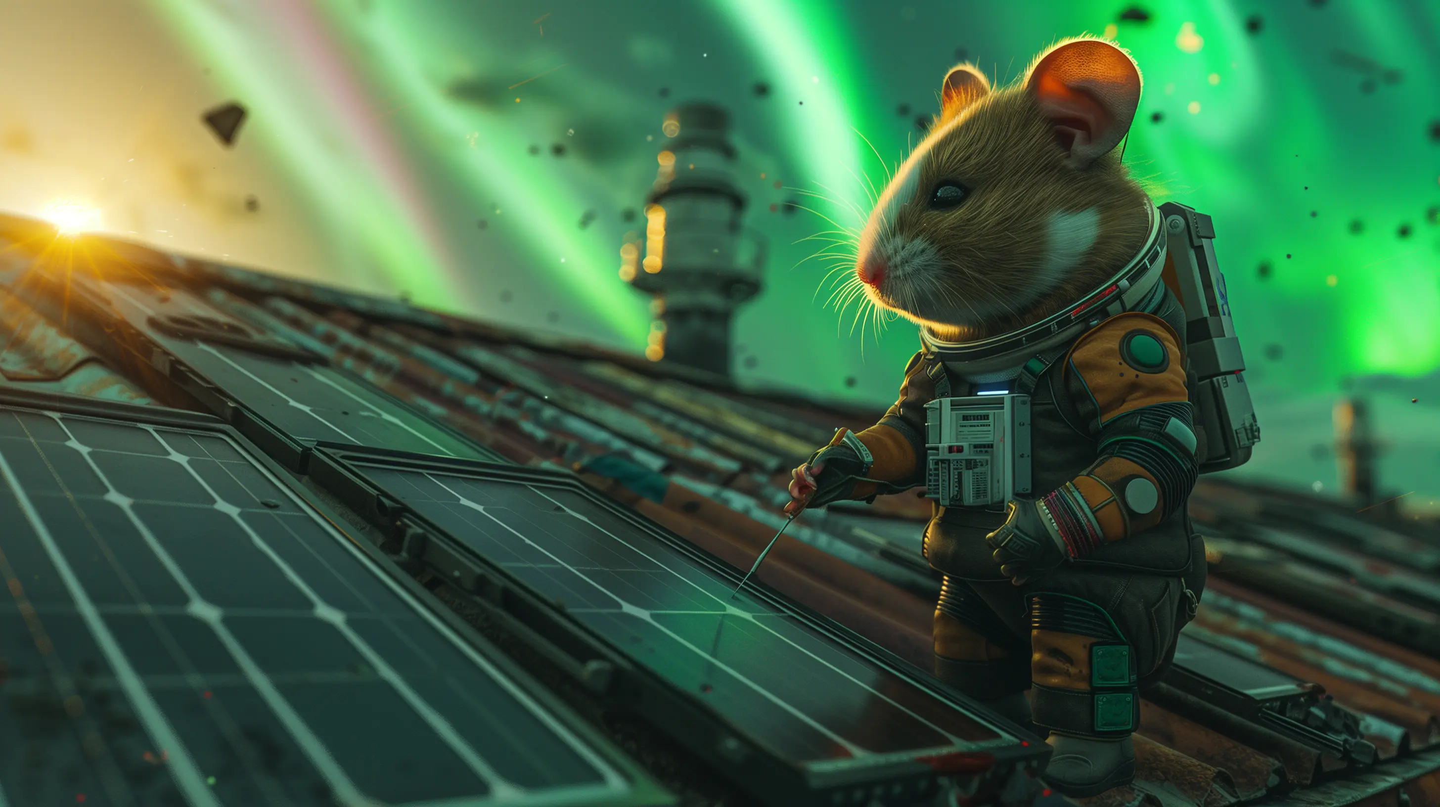 Space hamster