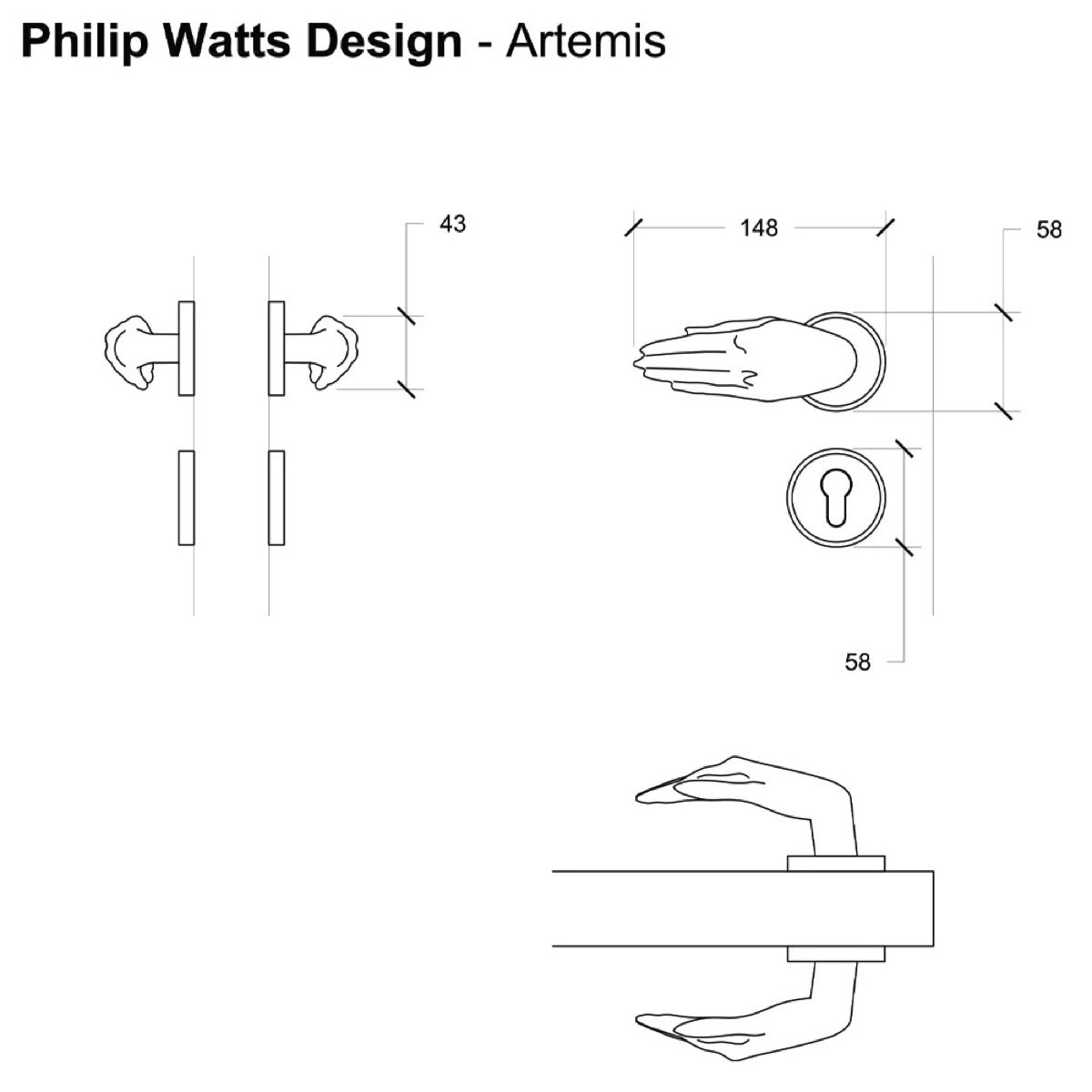 Artemis Lever Handle