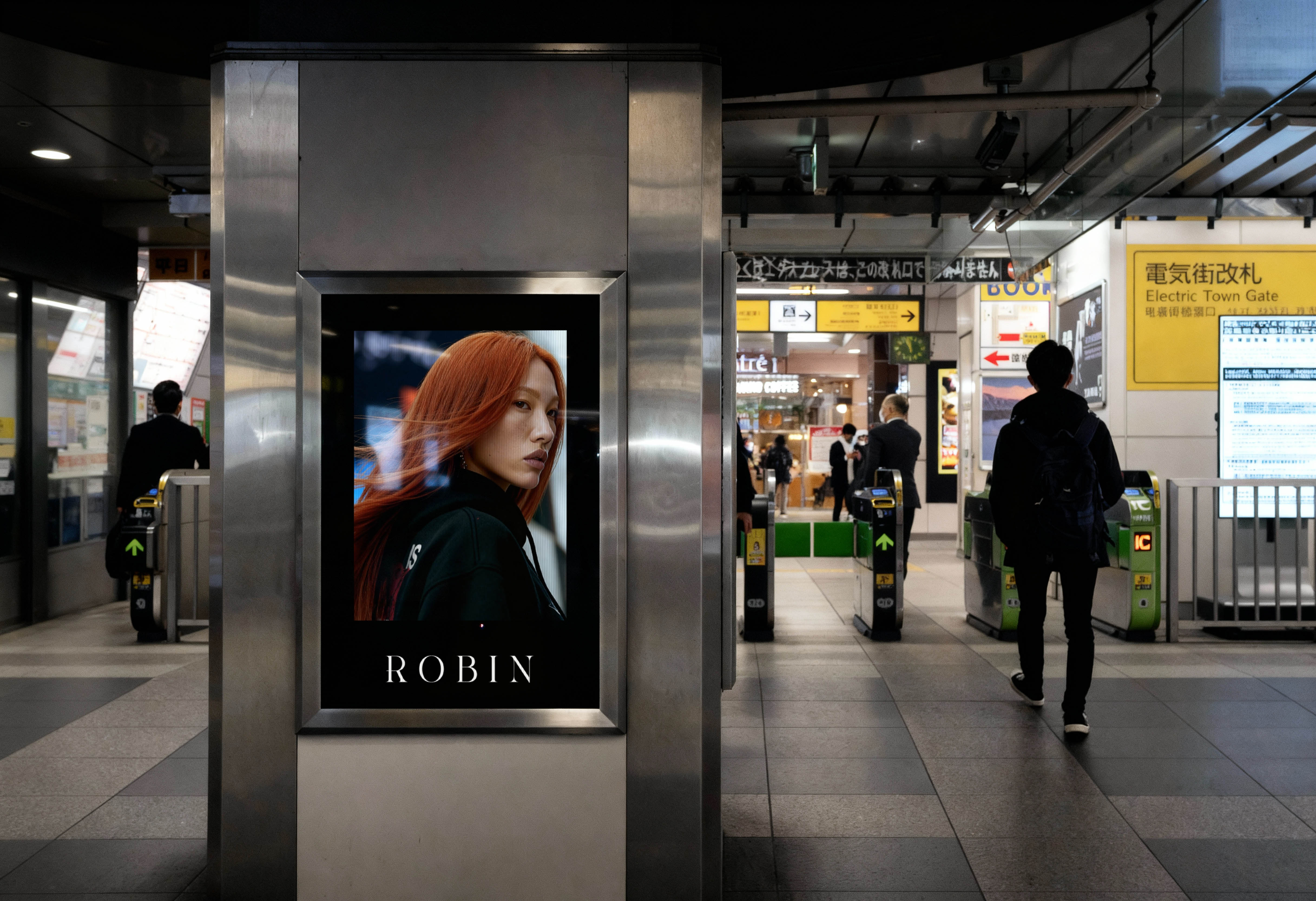 robin-capital-ai-fashion-dooh-woman-subway