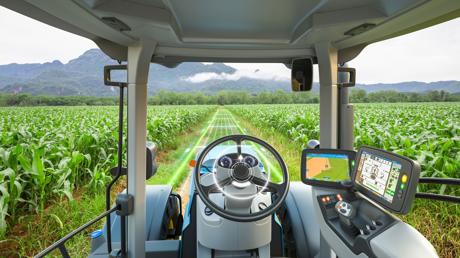 Autonomous farming vehicle