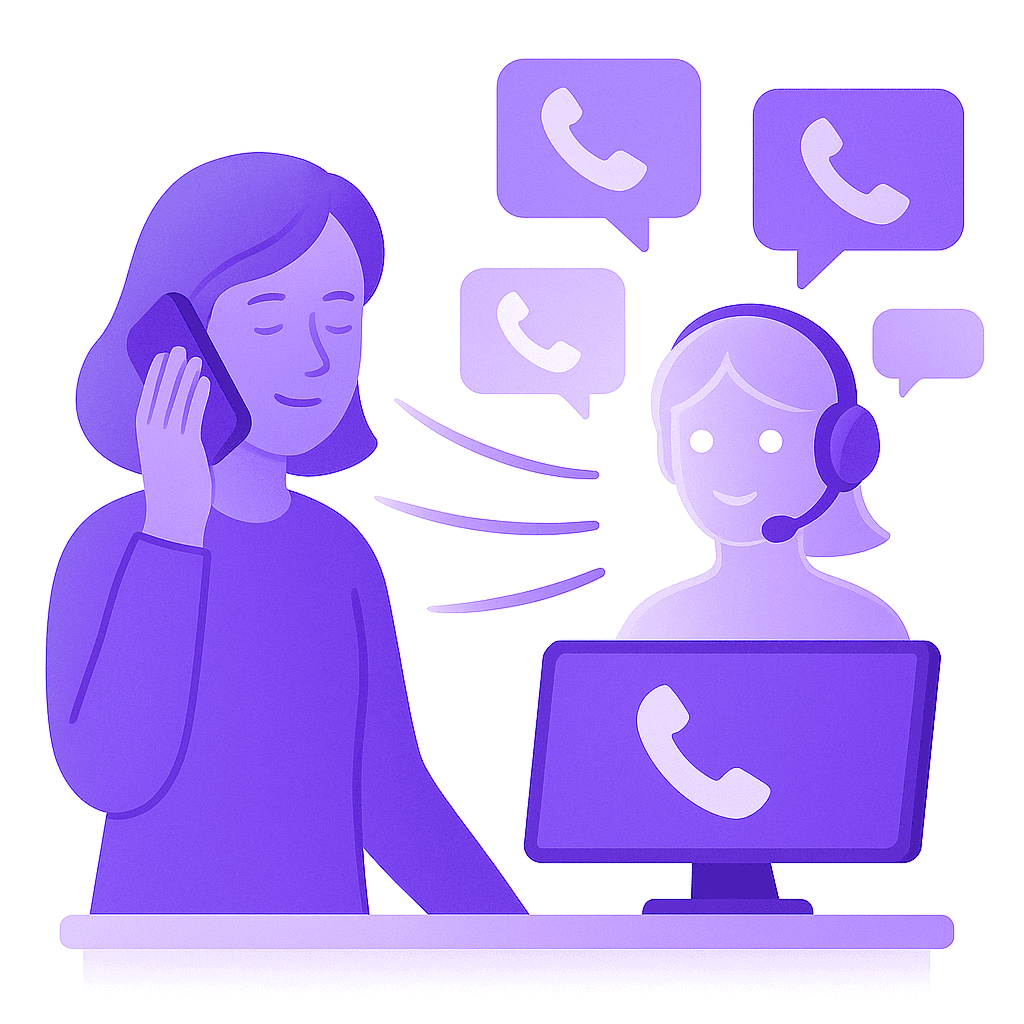 Overflow call answering service