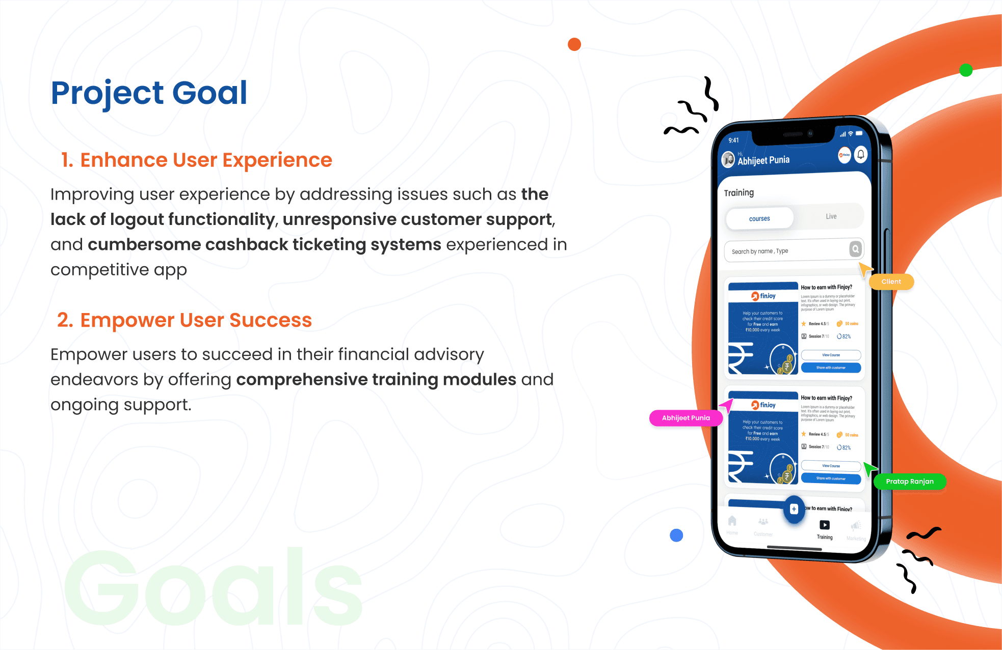 Glidex Phone UI