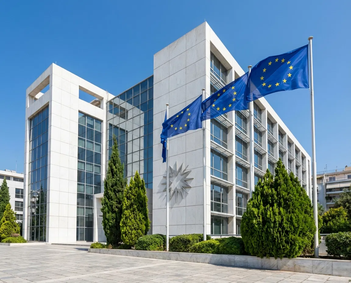 Exterior view of AADE headquarters