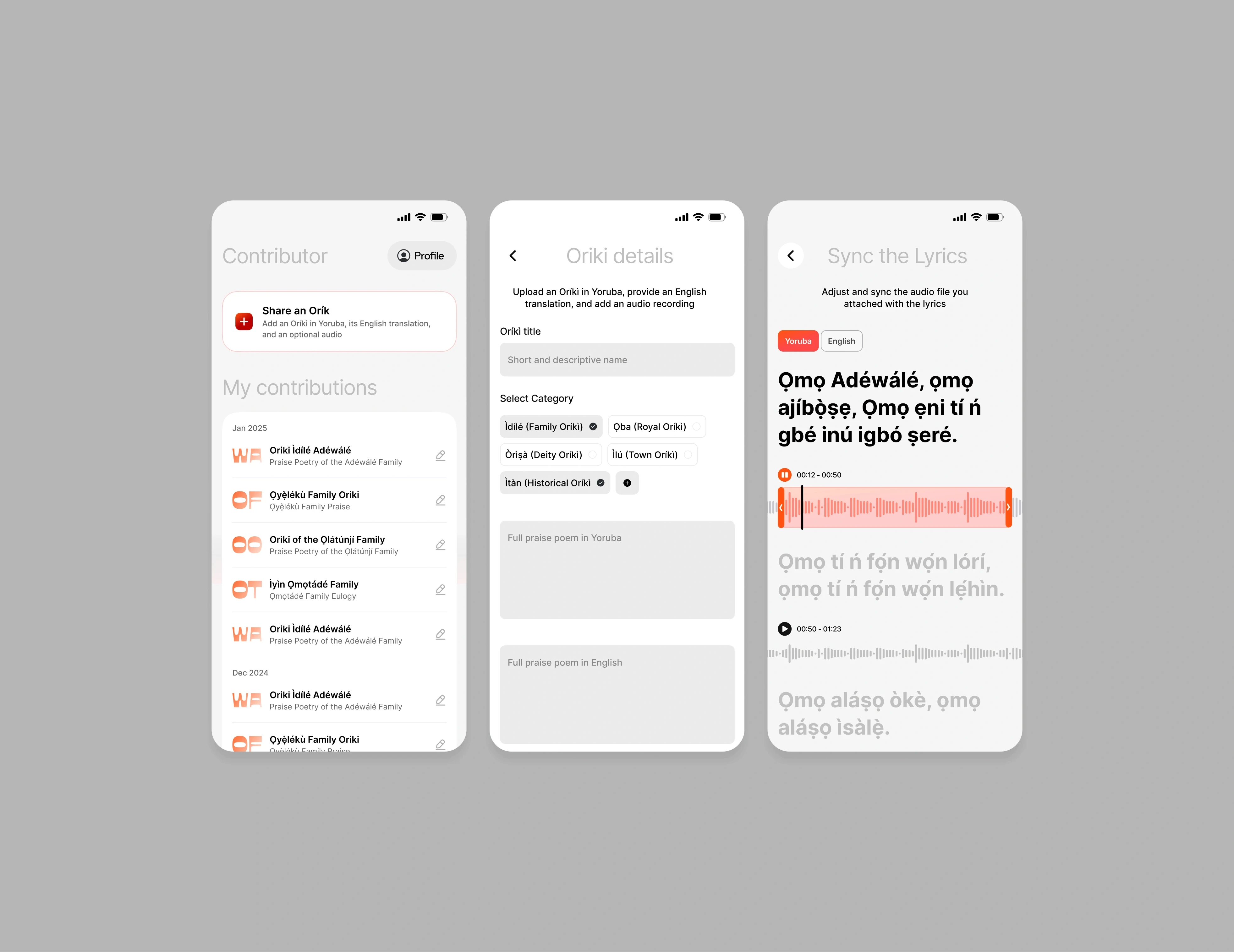 Akewi App by Victor Adedini