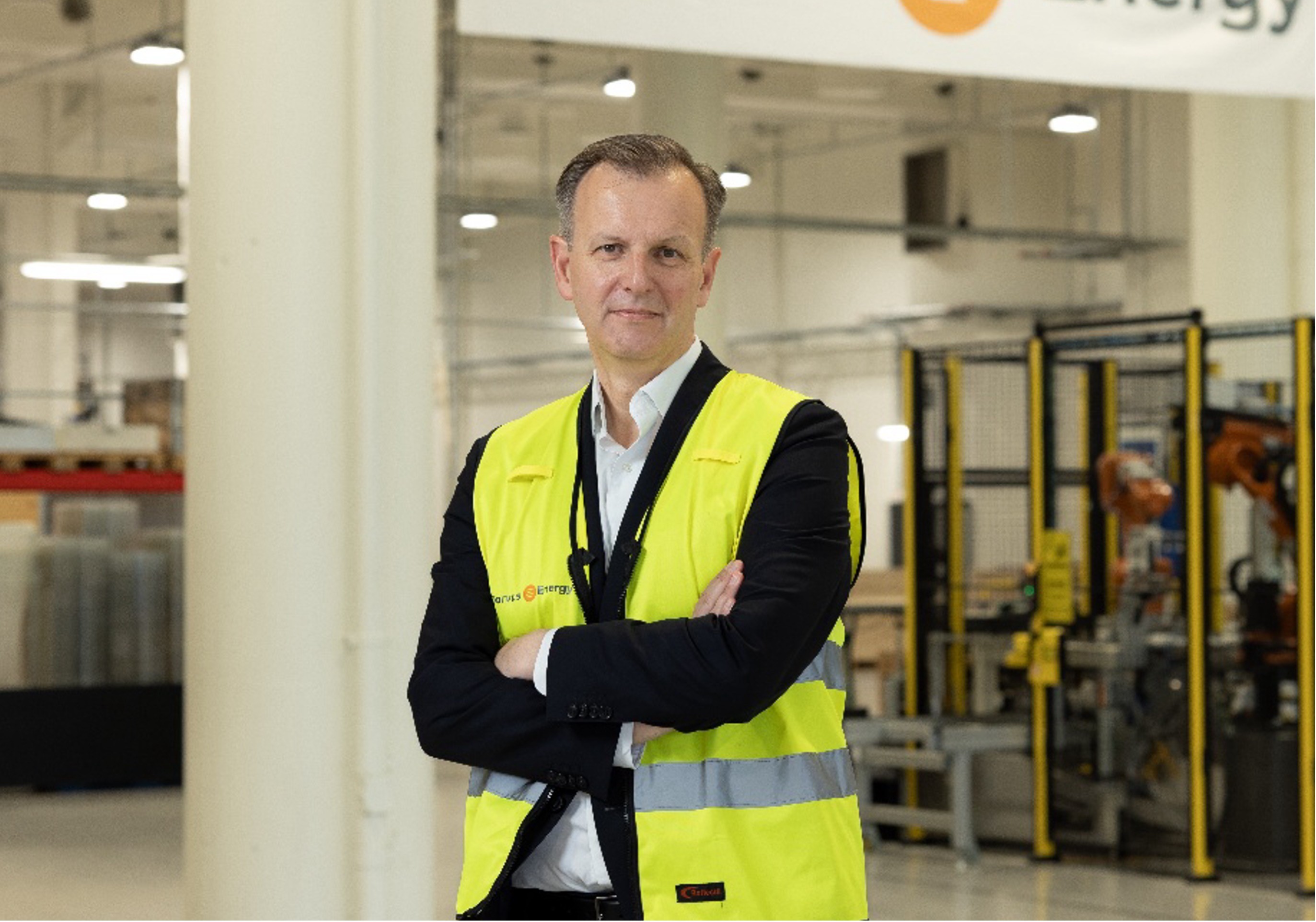 Photo caption Fredrik Witte, CEO of Corvus Energy 