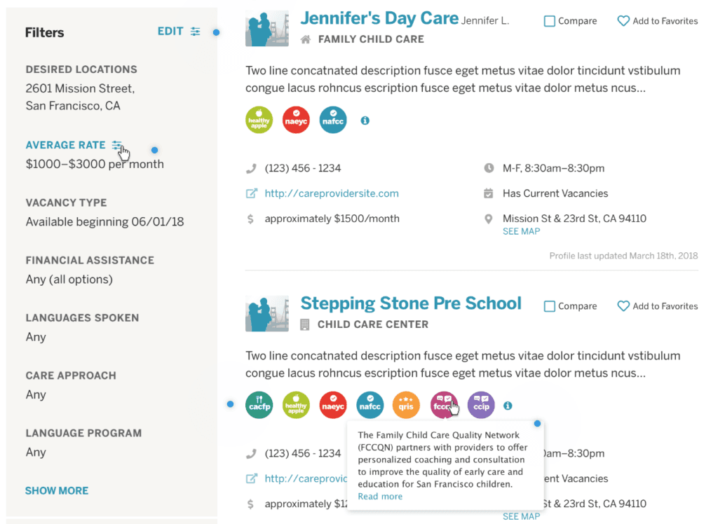 Exygy user centered design 