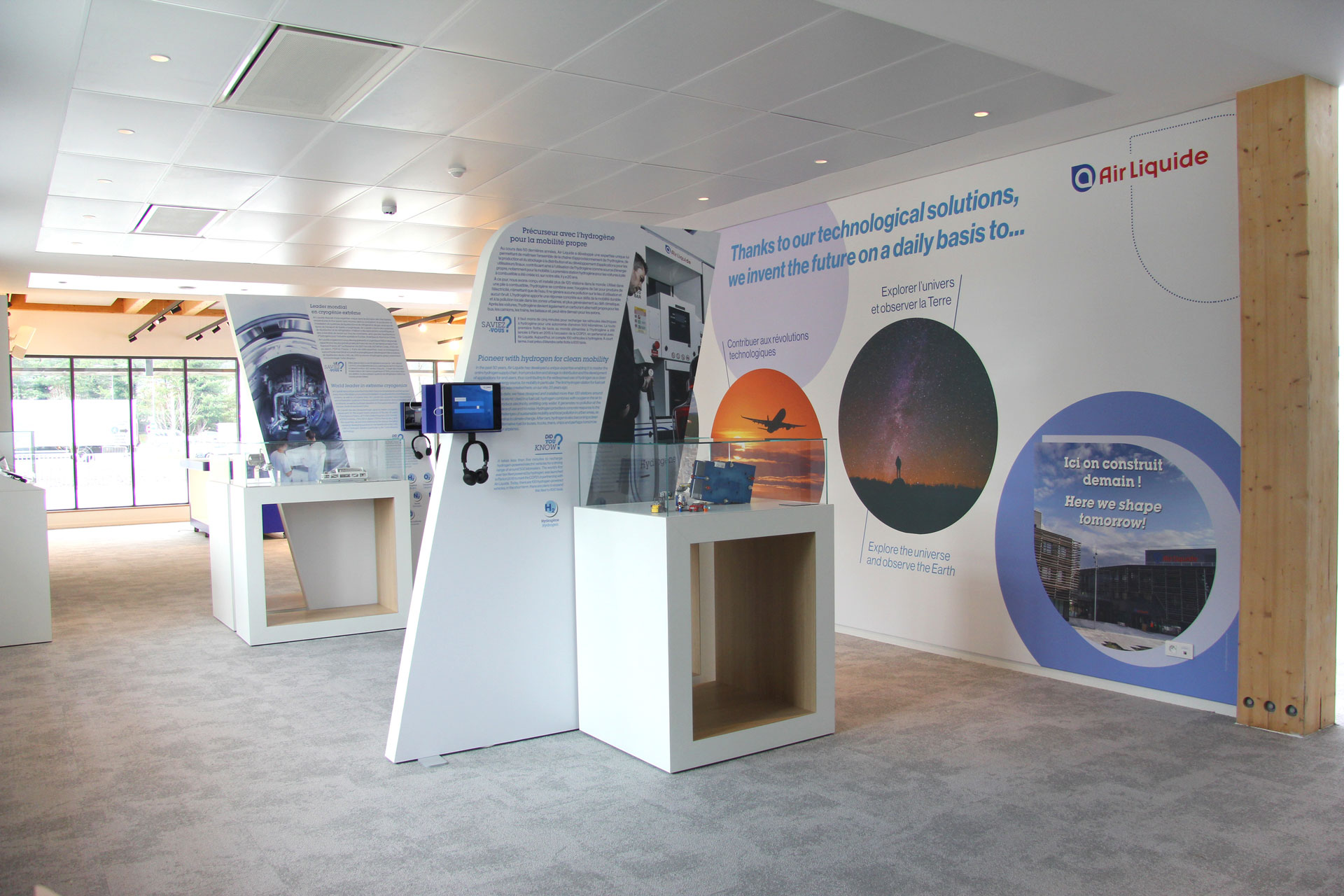 Showroom Air Liquide par Expace