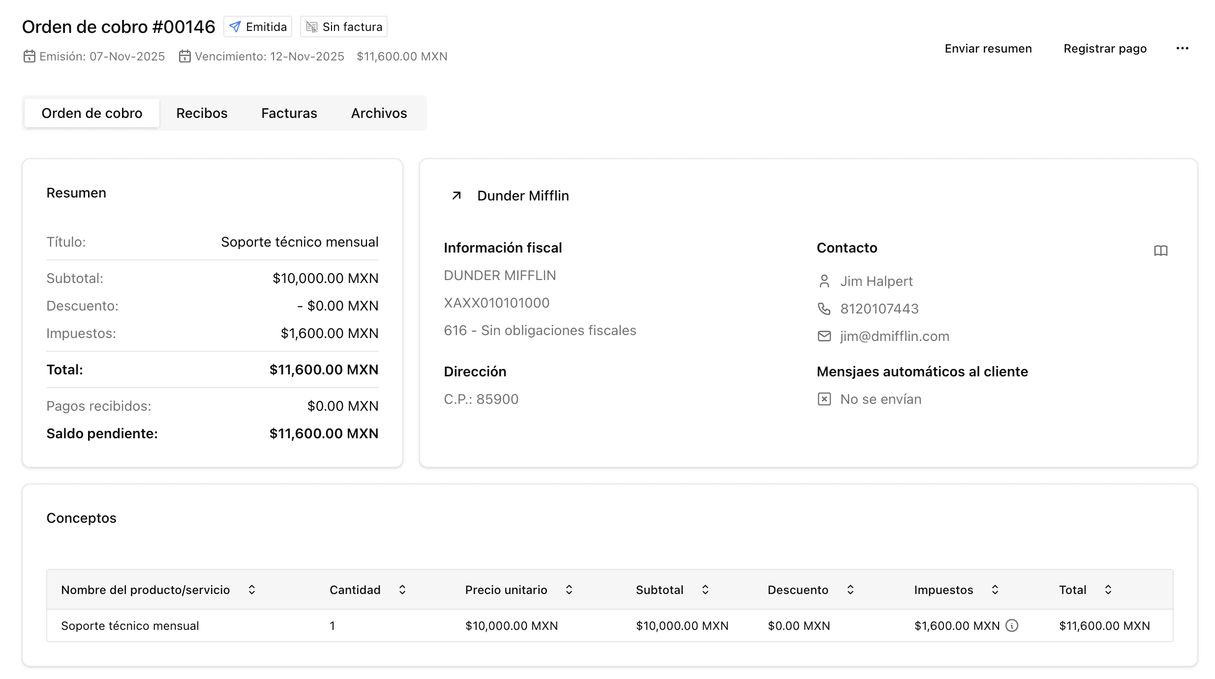 A calendar interface displaying events on specific dates, with an options menu on the right side.