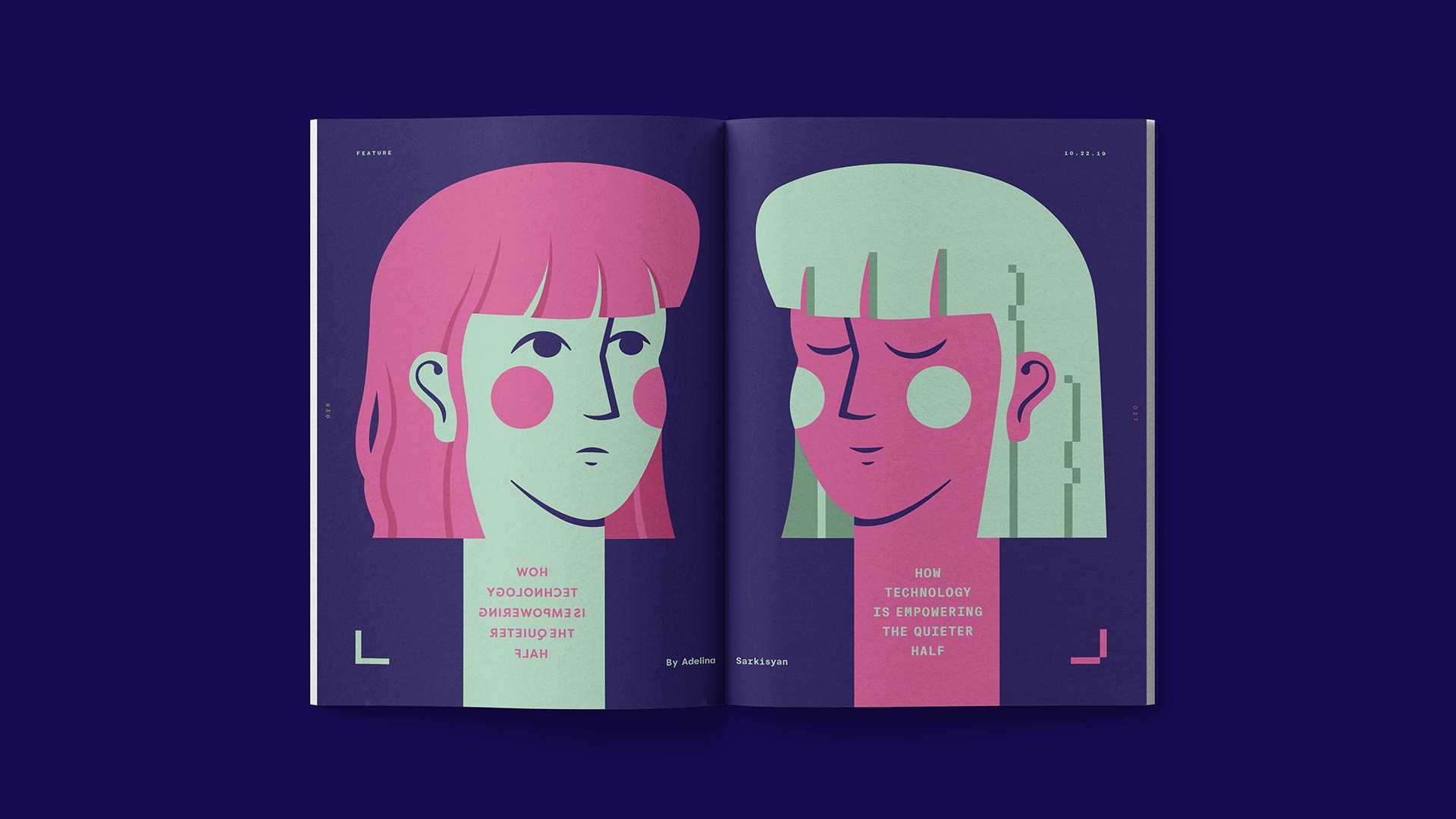 Bill Chien - magazine sample