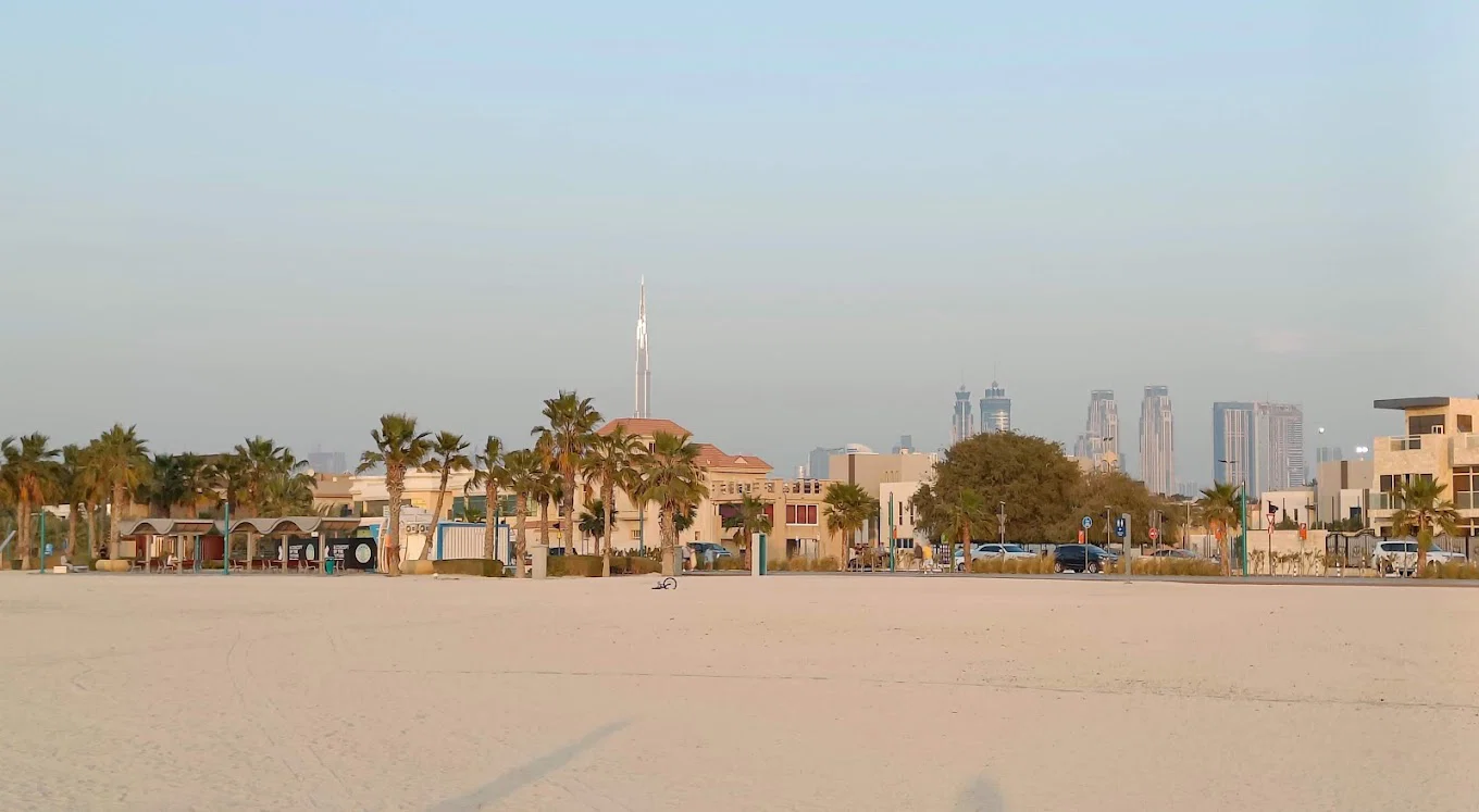 The view of Jumeirah 3 in Dubai. 