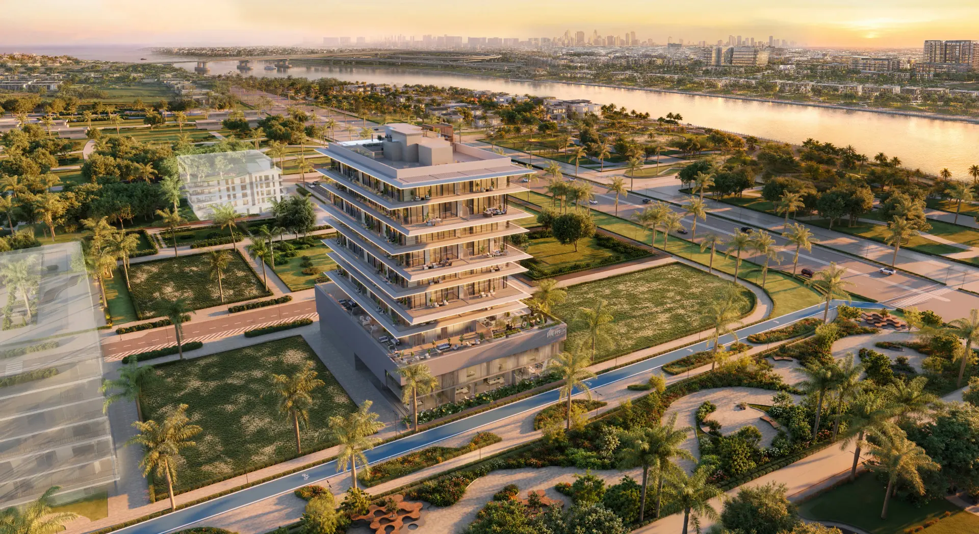 Oceara Park View Residences Phase 1 aerial view