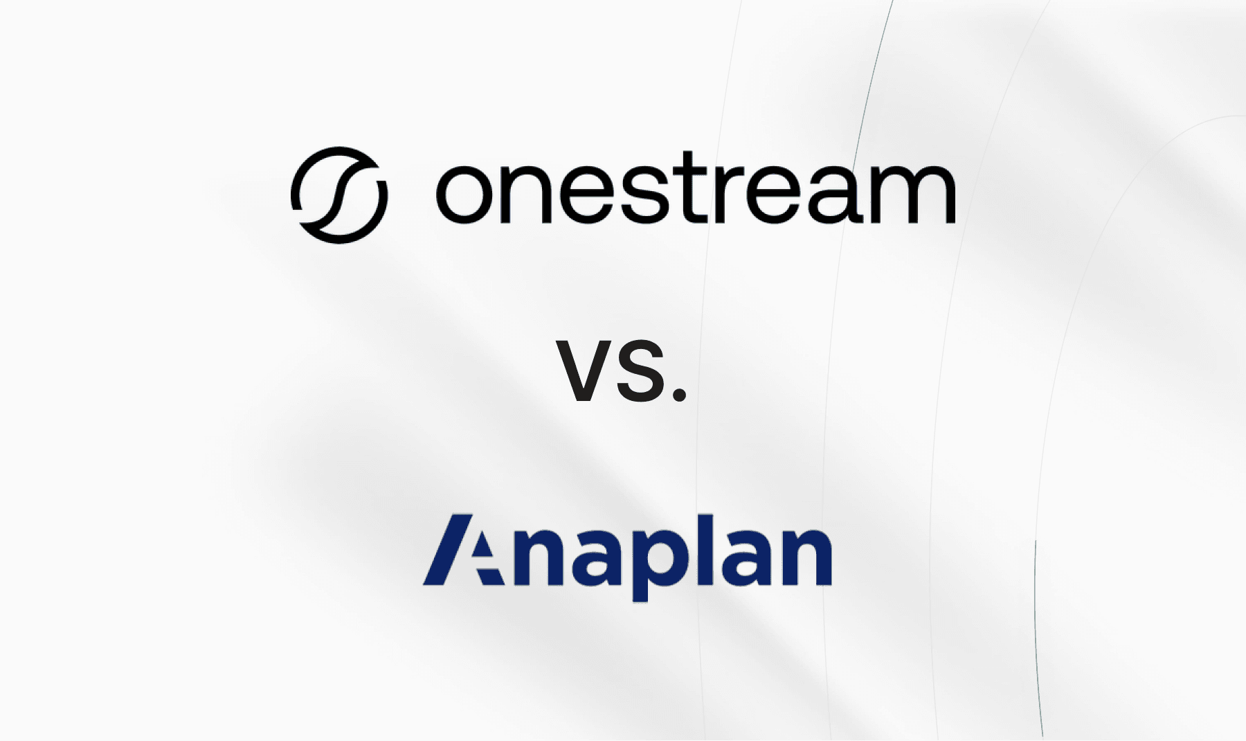 OneStream vs Anaplan