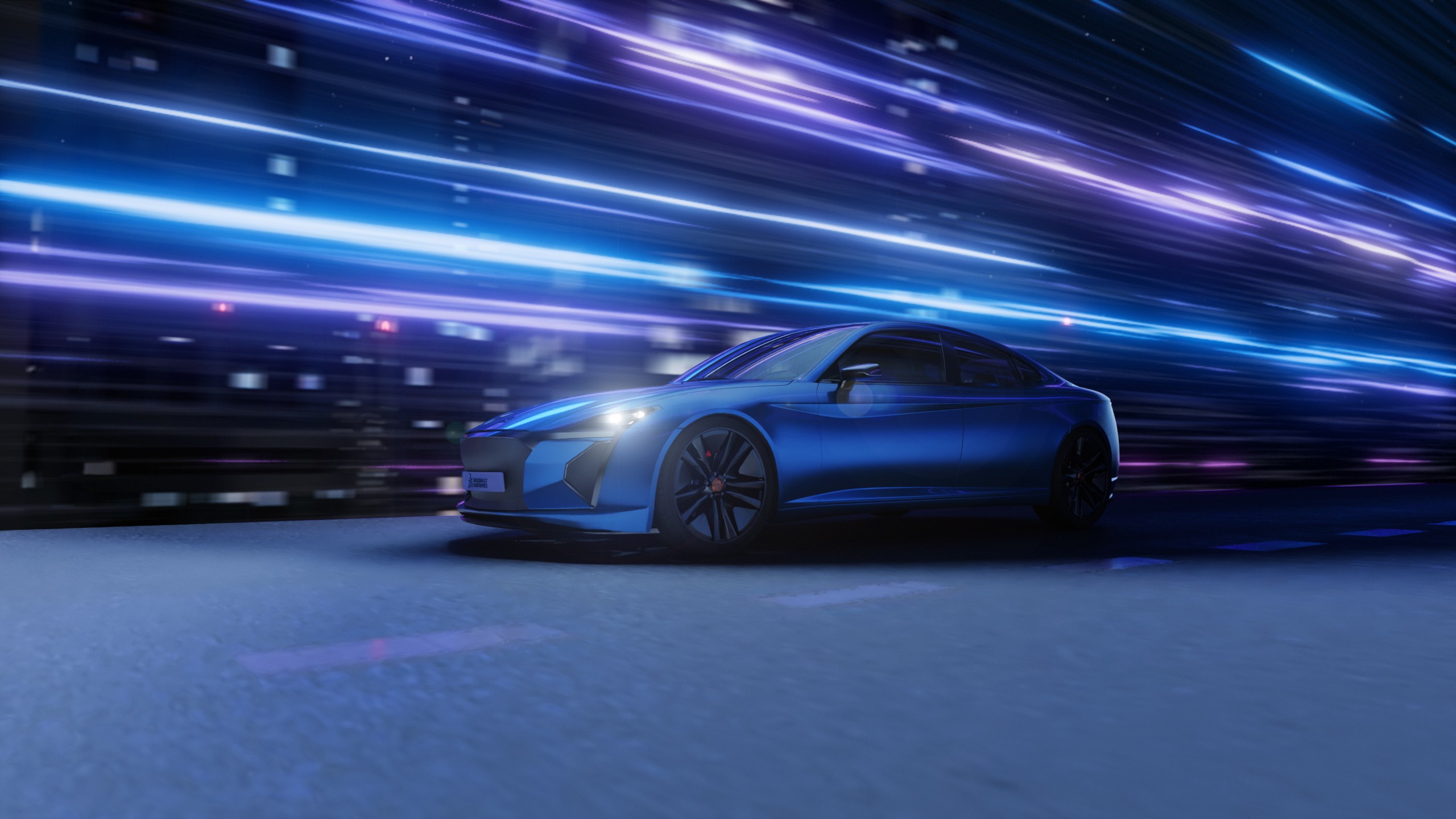 Cinematic Car render